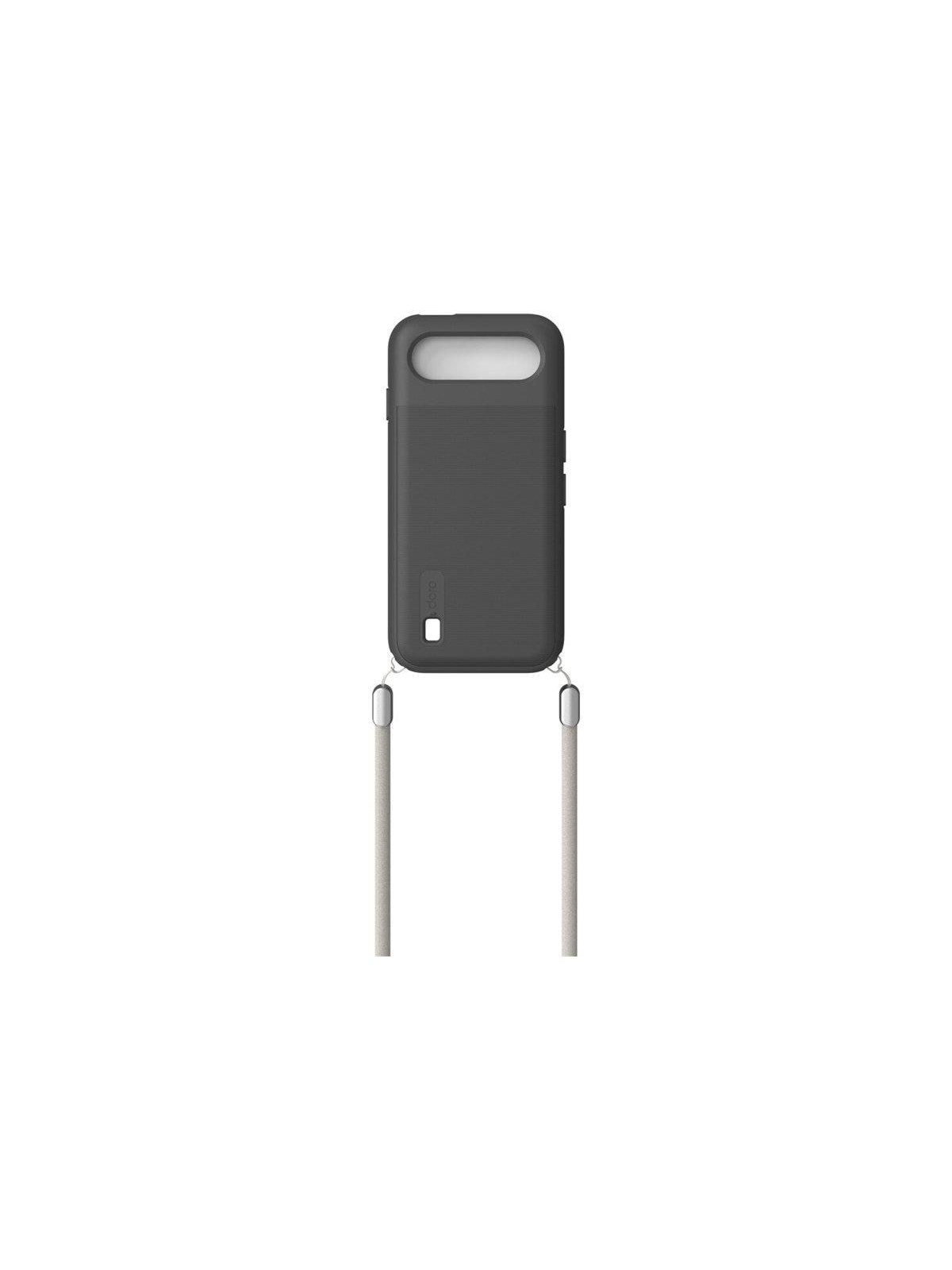 Doro Aurora A11 - TPU Case - Graphite Strap, Mobilcover