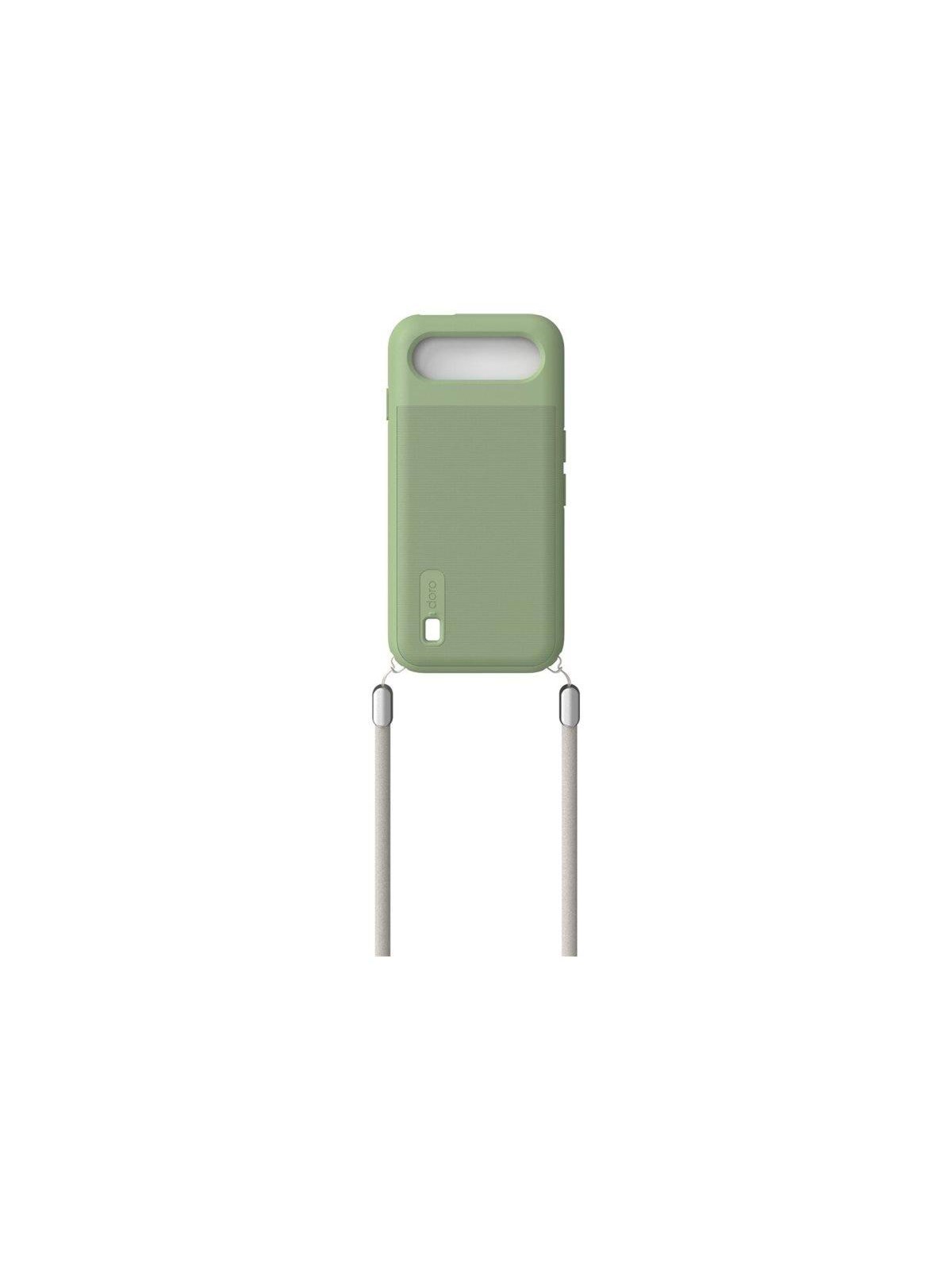 Doro Aurora A11 - TPU Case - Green Strap, Mobilcover