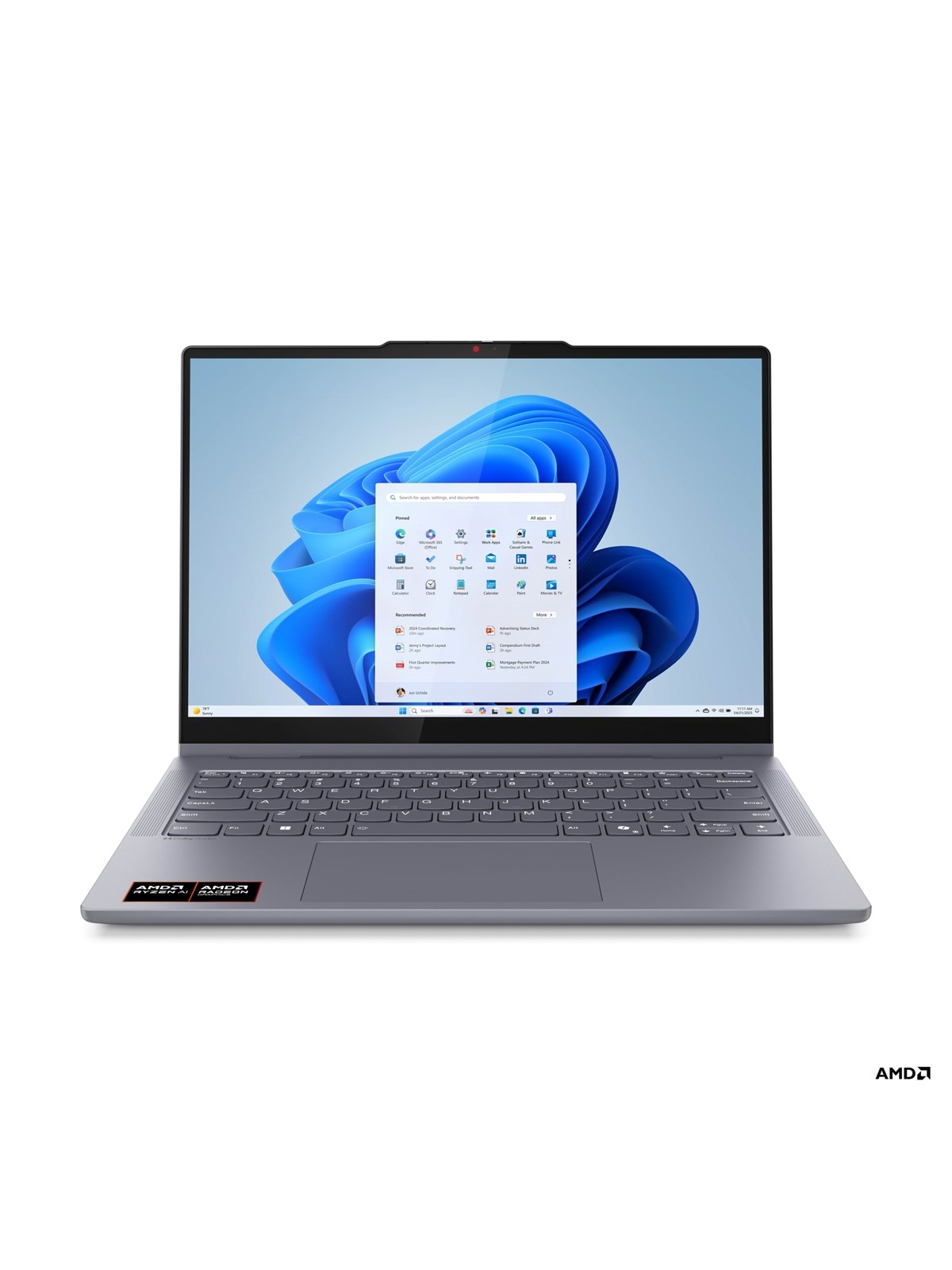 Lenovo IdeaPad 5 2-in-1 - 14" Touchscreen | Ryzen AI 5 | 16GB | 512GB, Bærbar