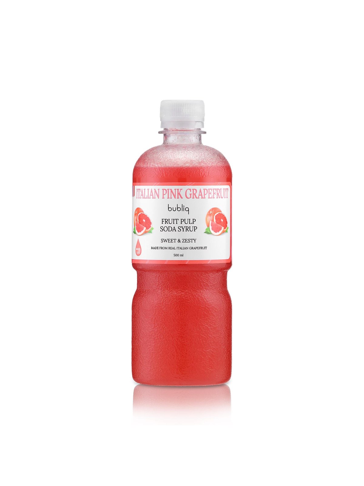 Bubliq Italian Pink Grapefruit, Sodavandsmaskine