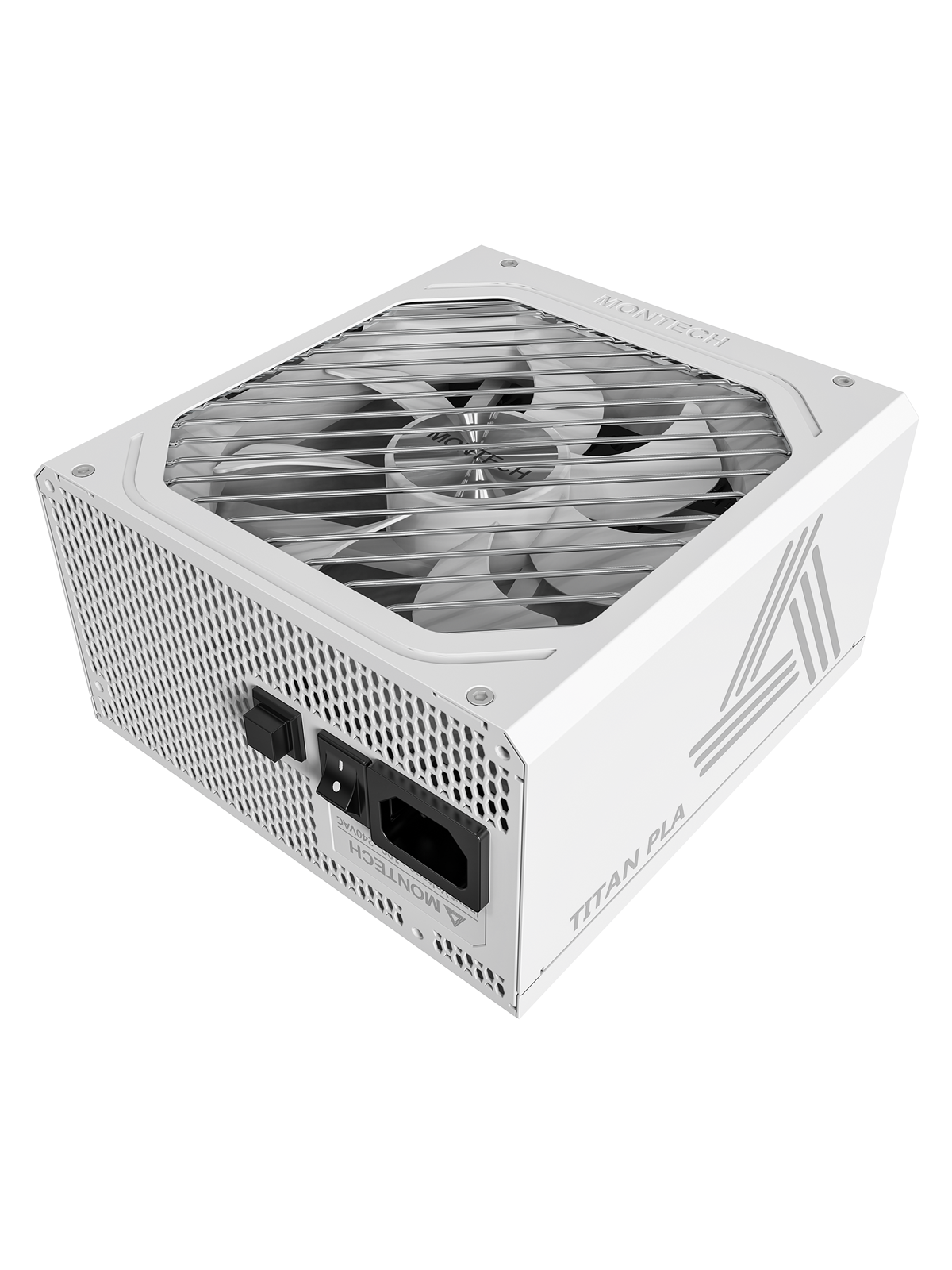 Montech TITAN PLA 1000W Strømforsyning - 1000 Watt - 135 mm - ATX 3.1 - 80 Plus Platinum certified