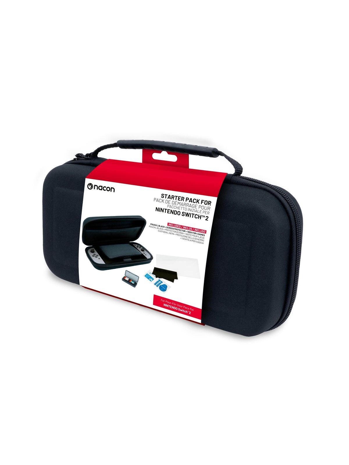 NACON Bigben Pack Pouch + Screen Protection + Game Cases - Taske - Nintendo Switch 2