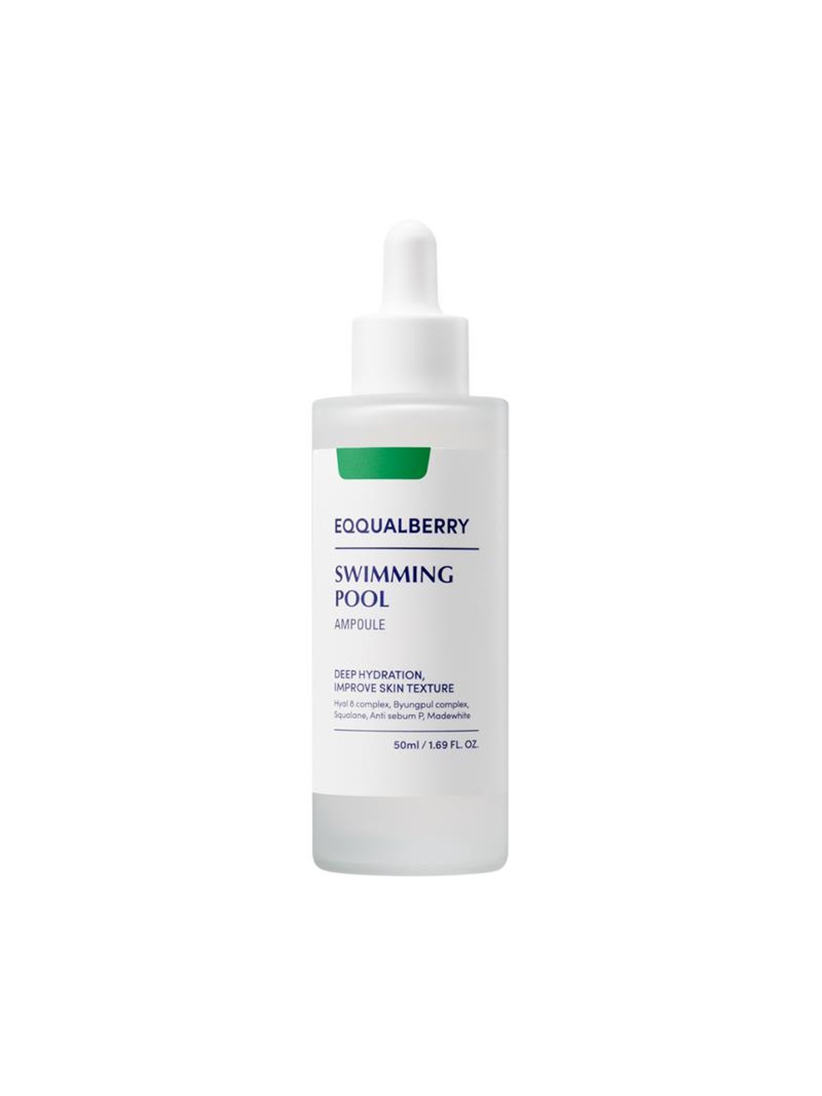Eqqualberry Swimming Pool Ampoule 50 ml, Ansigtspleje