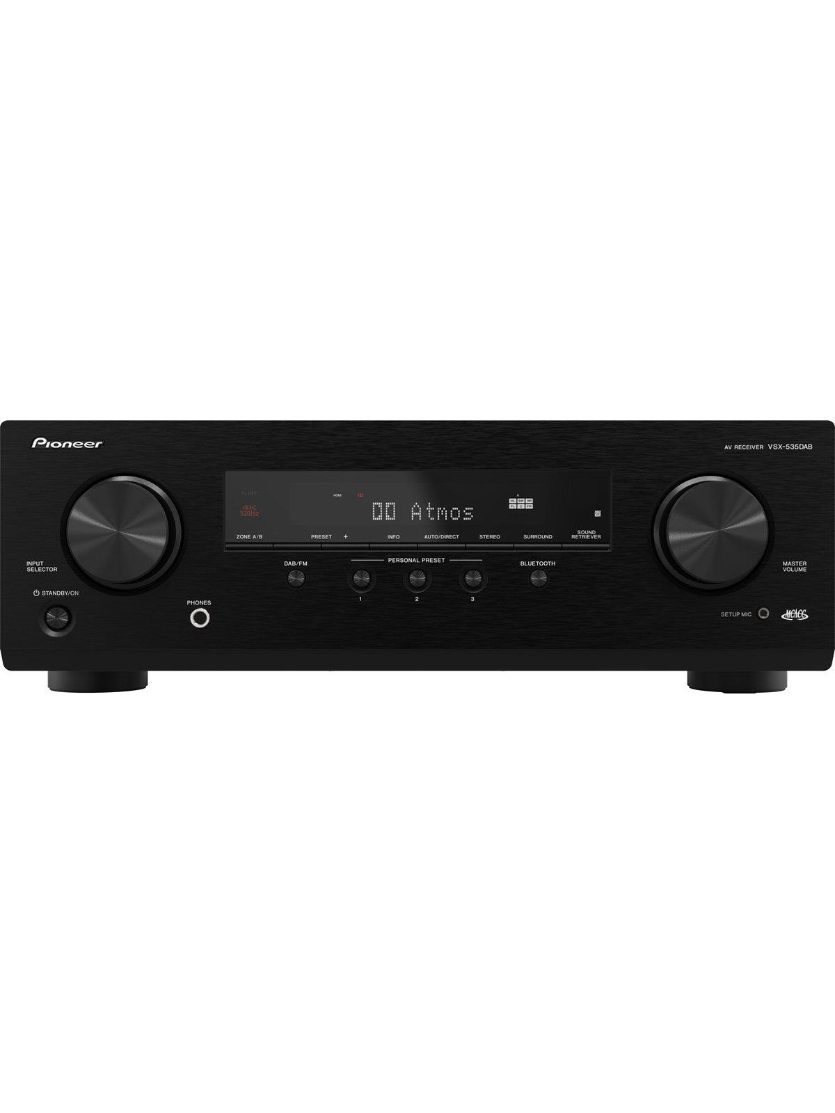 Pioneer VSX-535D - Black, Forstaerker