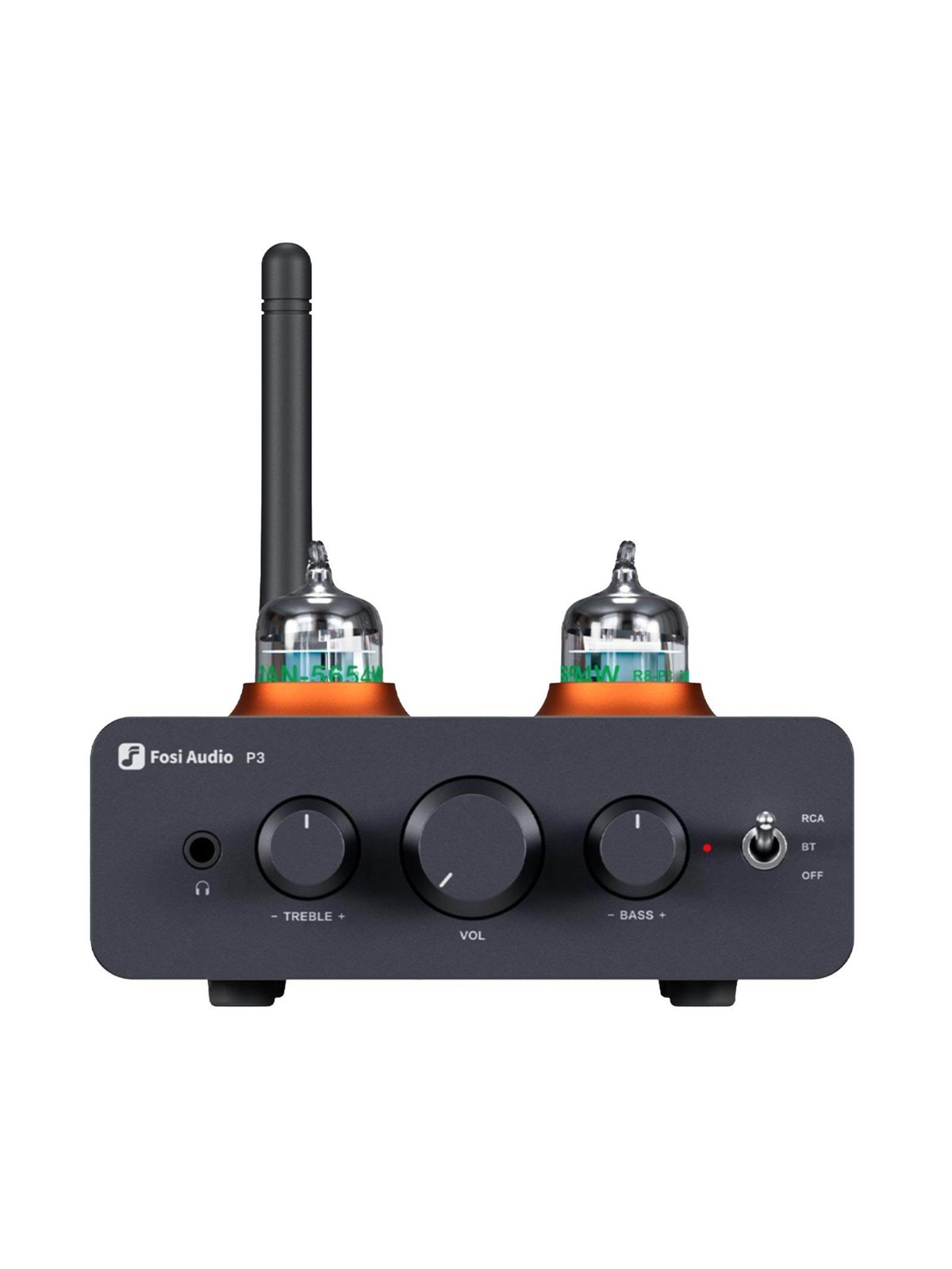 Fosi Audio P3 - Vacume Tube Bluetooth Preamp - 250mW, Forstaerker