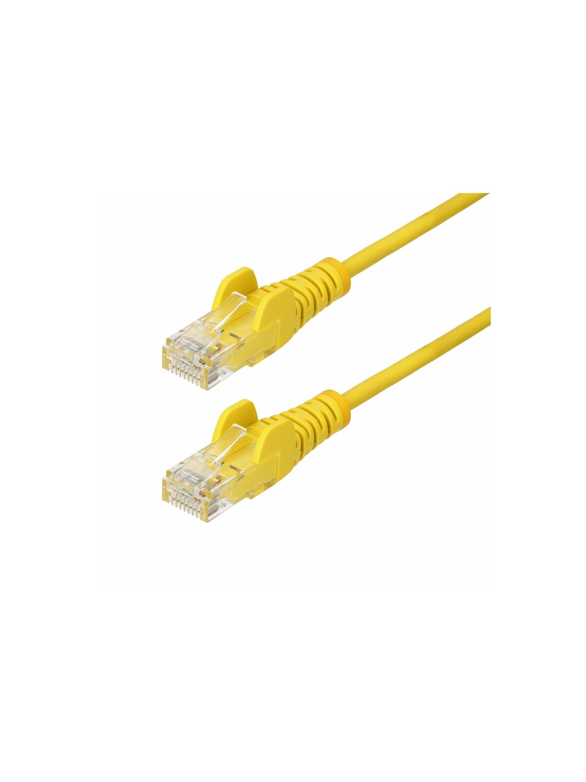 StarTech.com 1m Yellow Slim CAT6 Ethernet Cable Snagless 28AWG LSZH - patch cable - 1 m - yellow - Gul - 1 meter