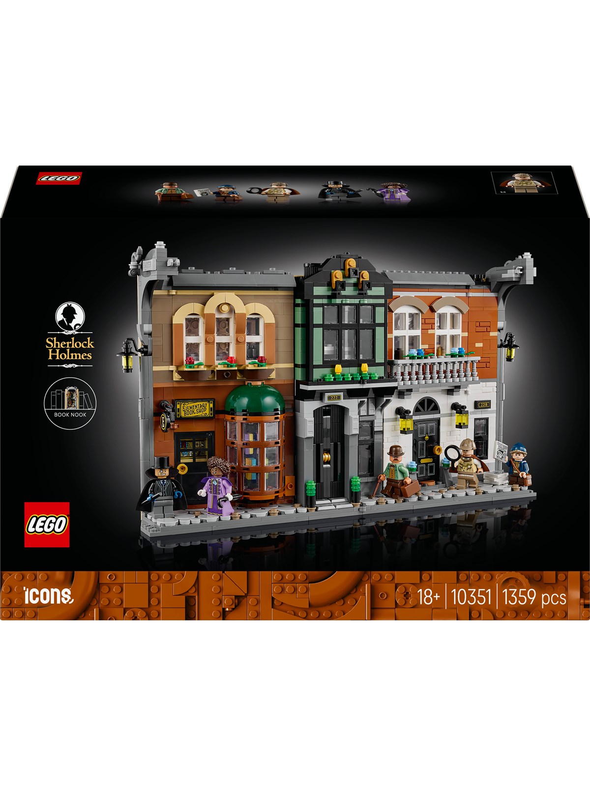 LEGO Icons 10351 Sherlock Holmes: Bogniche