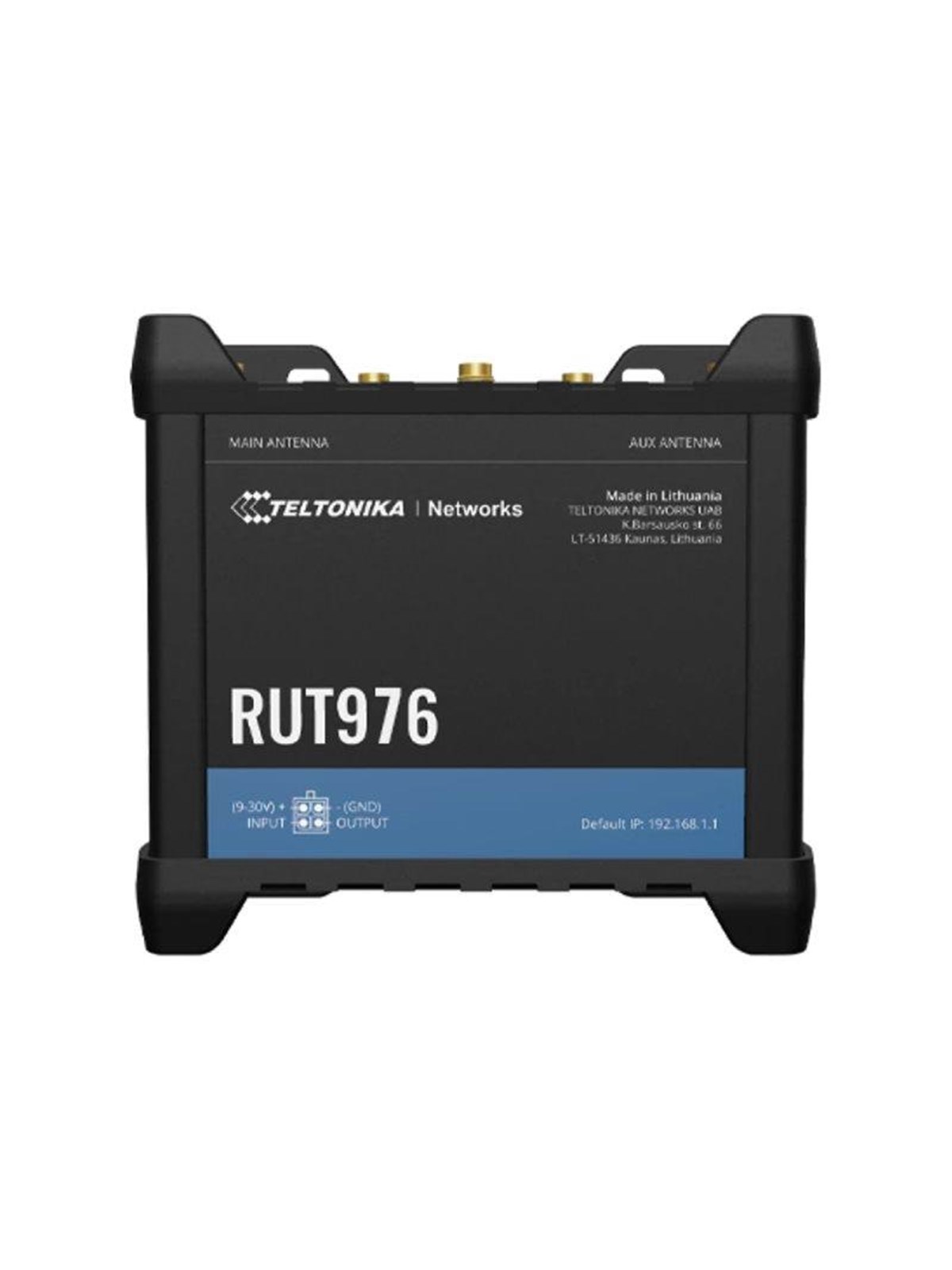 Teltonika RUT976 - wireless router - WWAN - Wi-Fi - 4G 5G - DIN rail mountable wall-mountable surface-mountable - Wireless router N Standard - 802.11n
