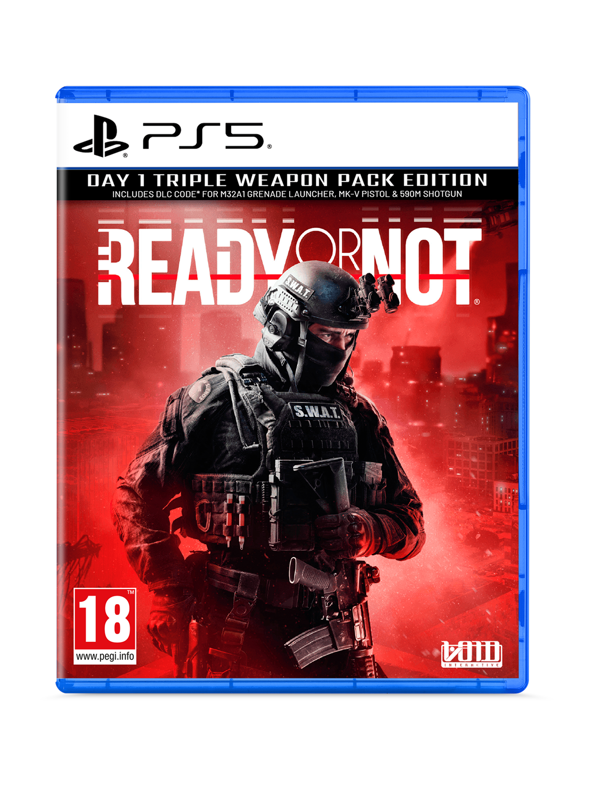 Ready or Not (D1 Triple Weapon Pack Edition) - Sony PlayStation 5 - FPS
