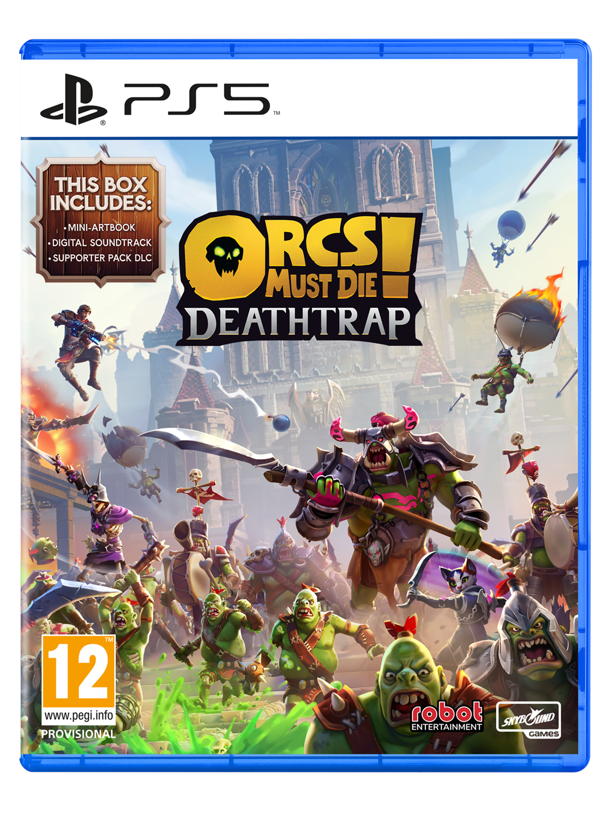 Orcs Must Die! - Deathtrap - Sony PlayStation 5 - Real Time Strategy