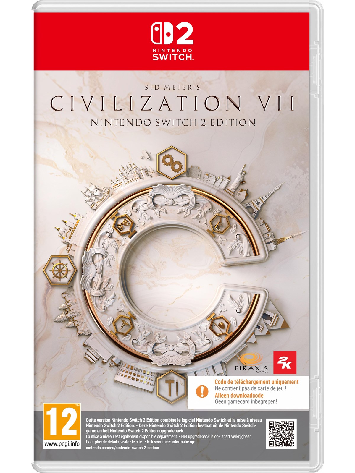 Civilization VII (Code in a Box) - Nintendo Switch 2 - Strategi