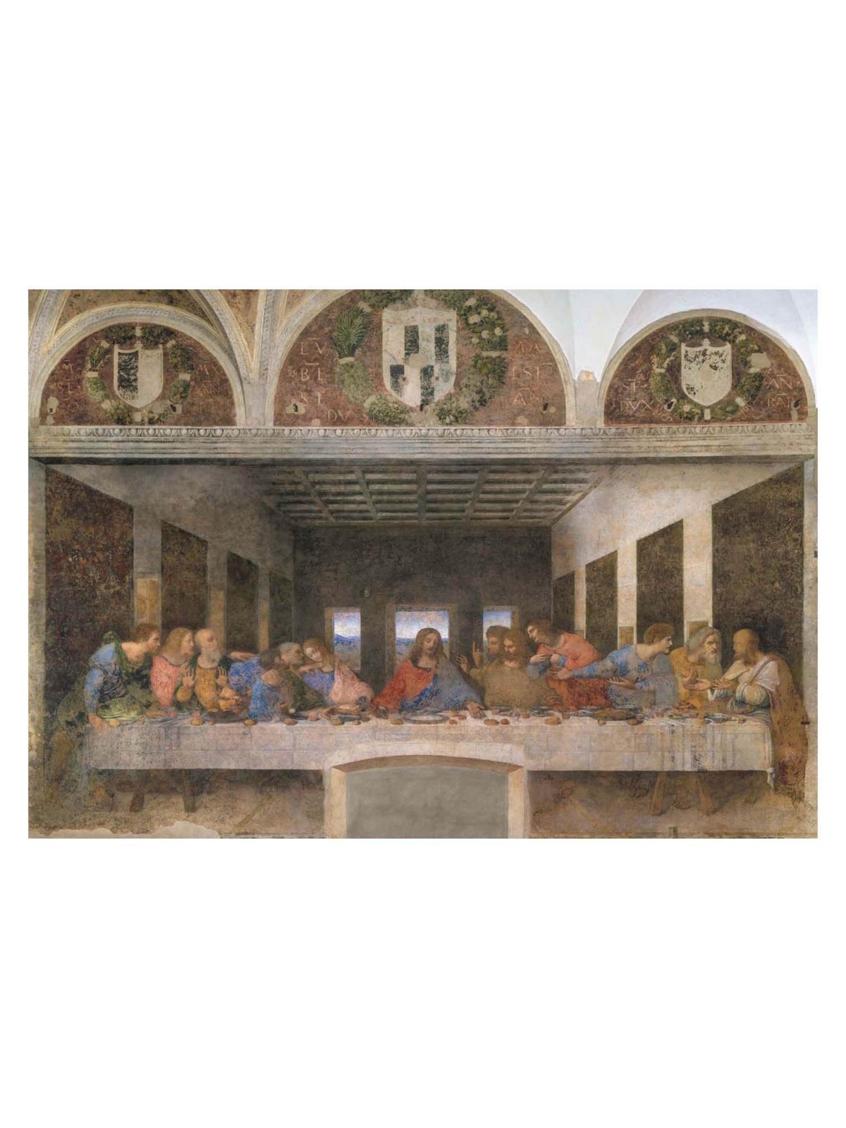 Clementoni Jigsaw Puzzle The Last Supper 1000pcs. Floor