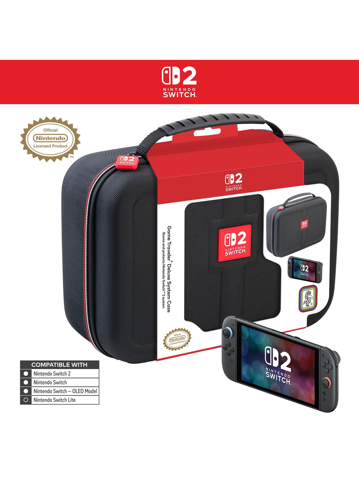 Nintendo NS2 Deluxe Travel Case NS262 (complete system) - Taske - Nintendo Switch 2