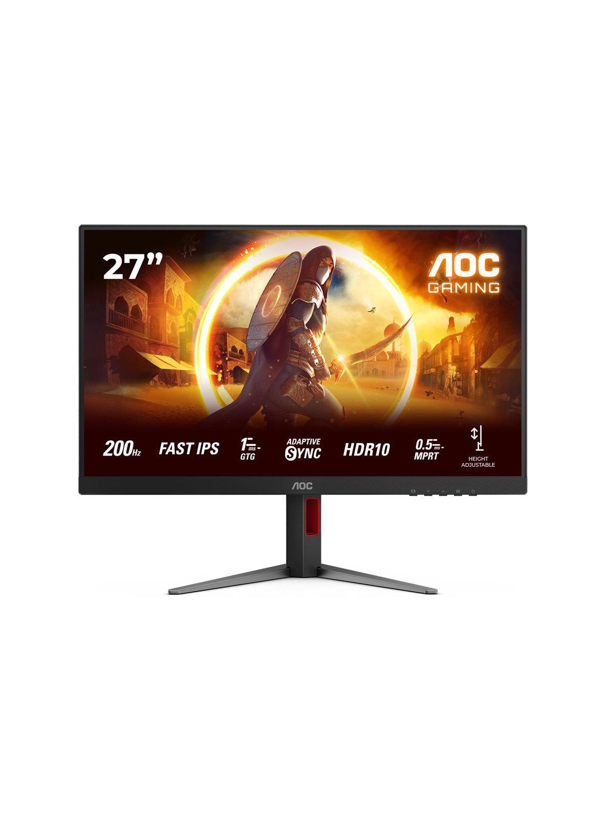 27" AOC 27G4HA - 1920x1080 (FHD) - 200Hz - IPS, Computerskærm