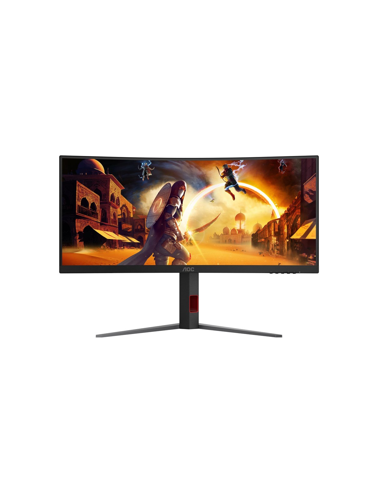 34" AOC CU34G4Z - 3440x1440 (UWQHD) - 240Hz - VA, Computerskærm