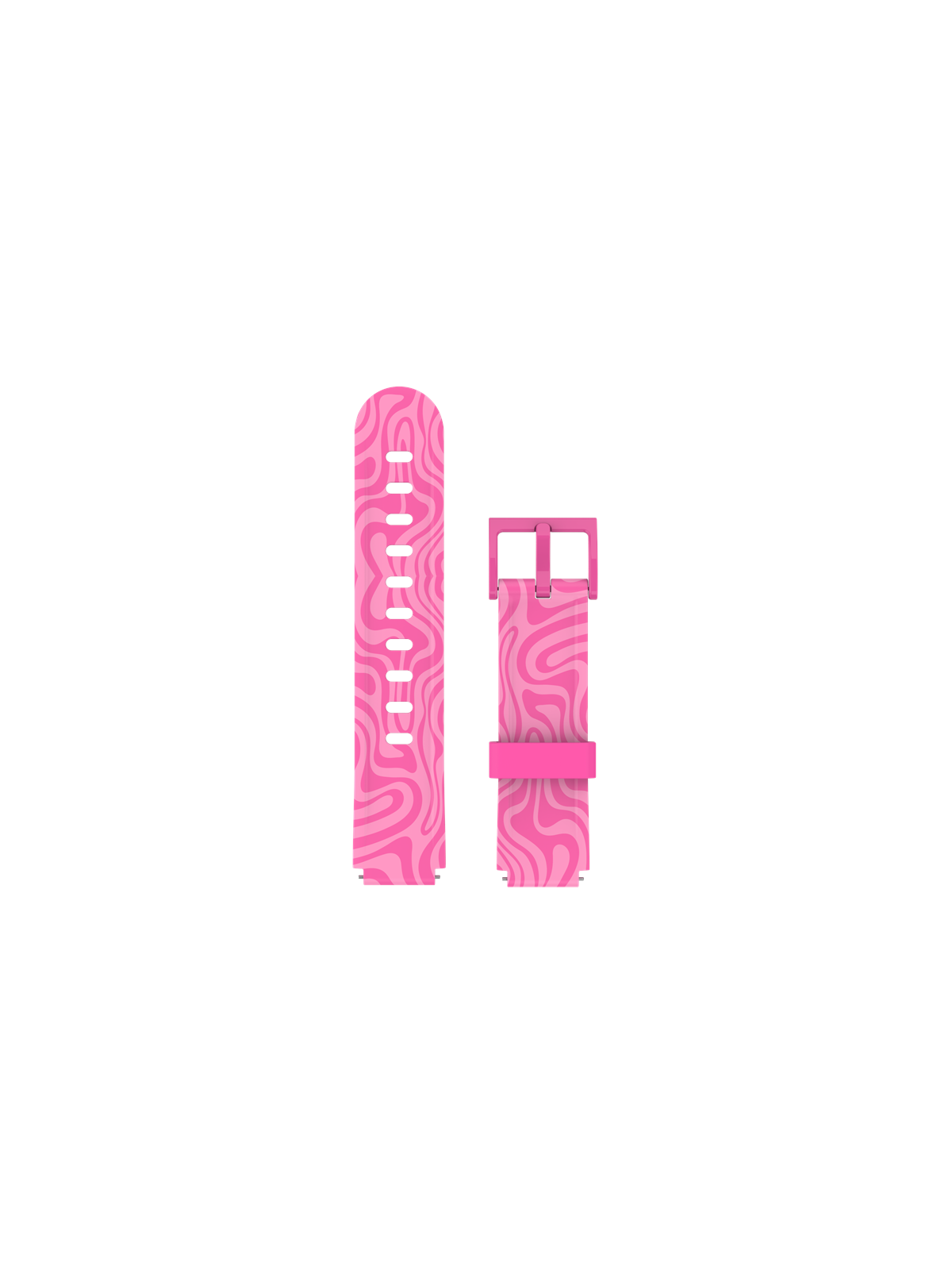 Xplora XGO3 Strap - Pink Zebra, Smartwatch Tilbehør