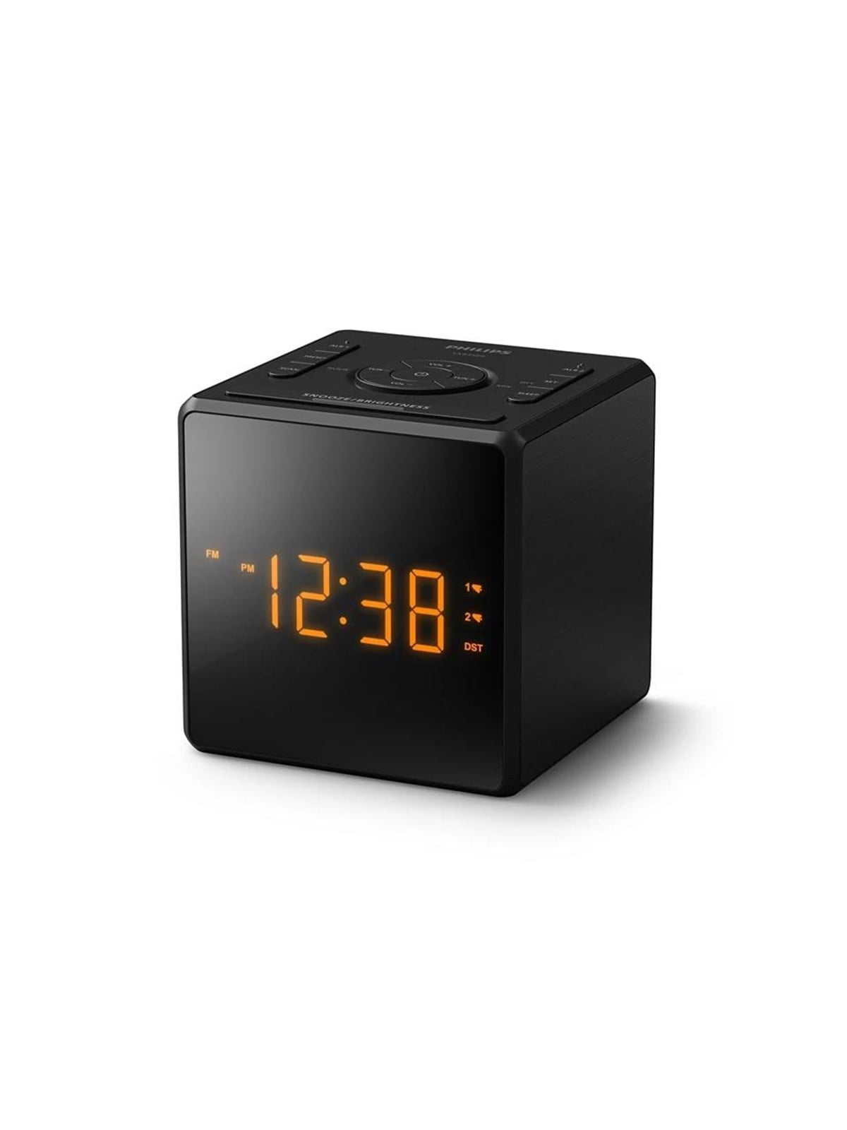 Philips TAR4500 Clockradio - AM/FM - Mono - Sort, Radio