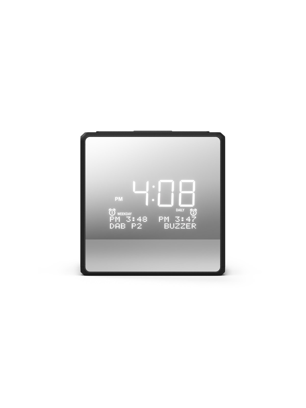 Philips TAR4600 Clockradio - DAB/DAB+/FM - Mono - Sølv, Radio