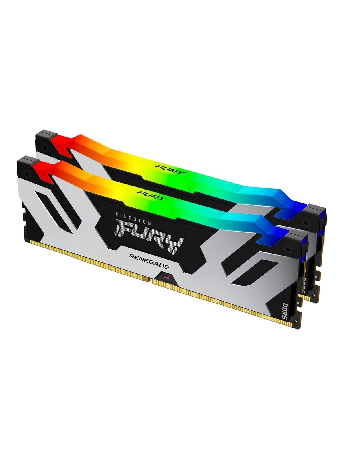 Kingston FURY Renegade RGB DDR5-8800 CUDIMM for Intel - 48GB - CL42 - Dual Channel (2 pcs) - Intel XMP - Sort med RGB