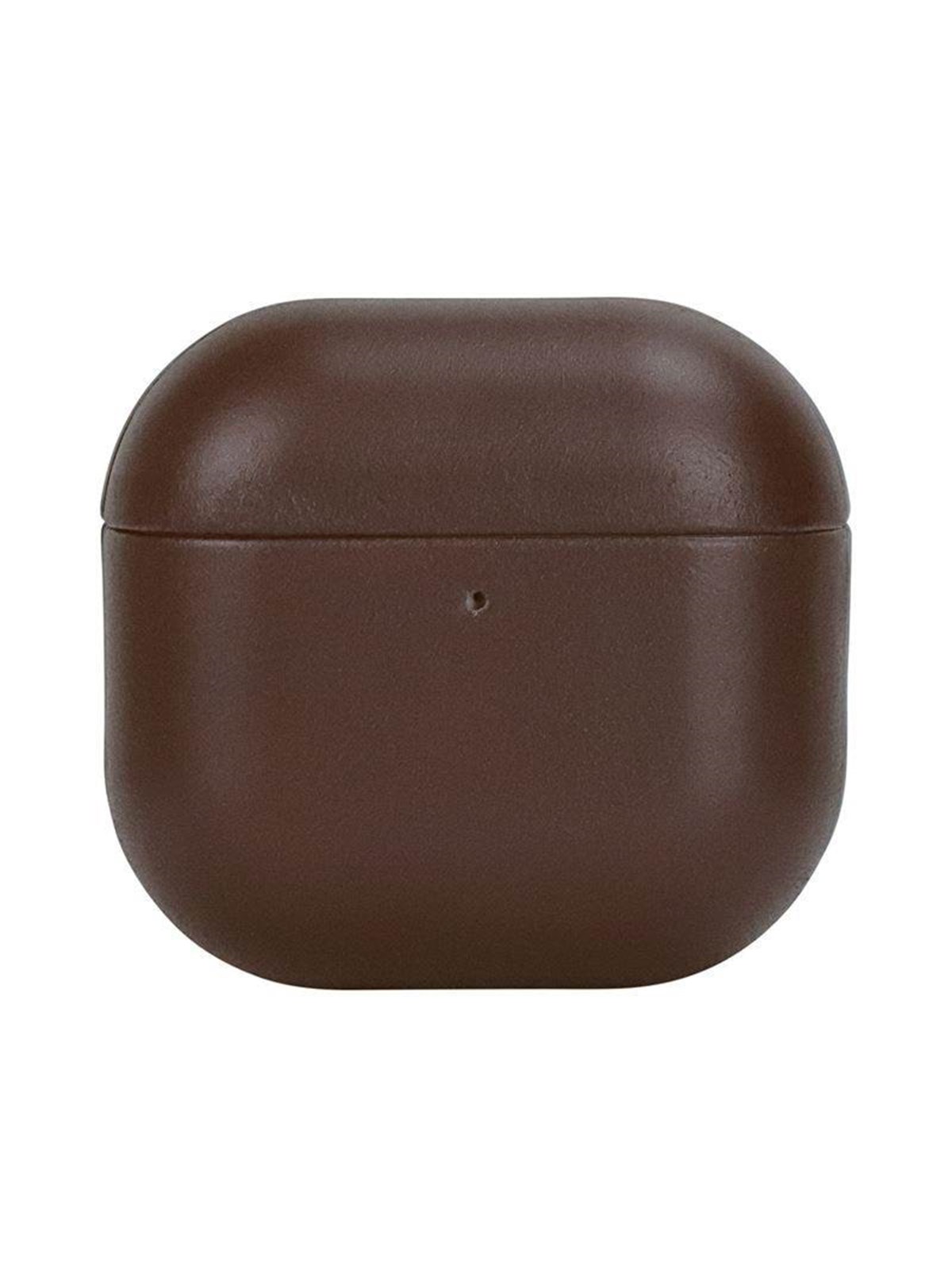 Mobile Origin Leather Case brown - AirPods 4, Mobil Tilbehør