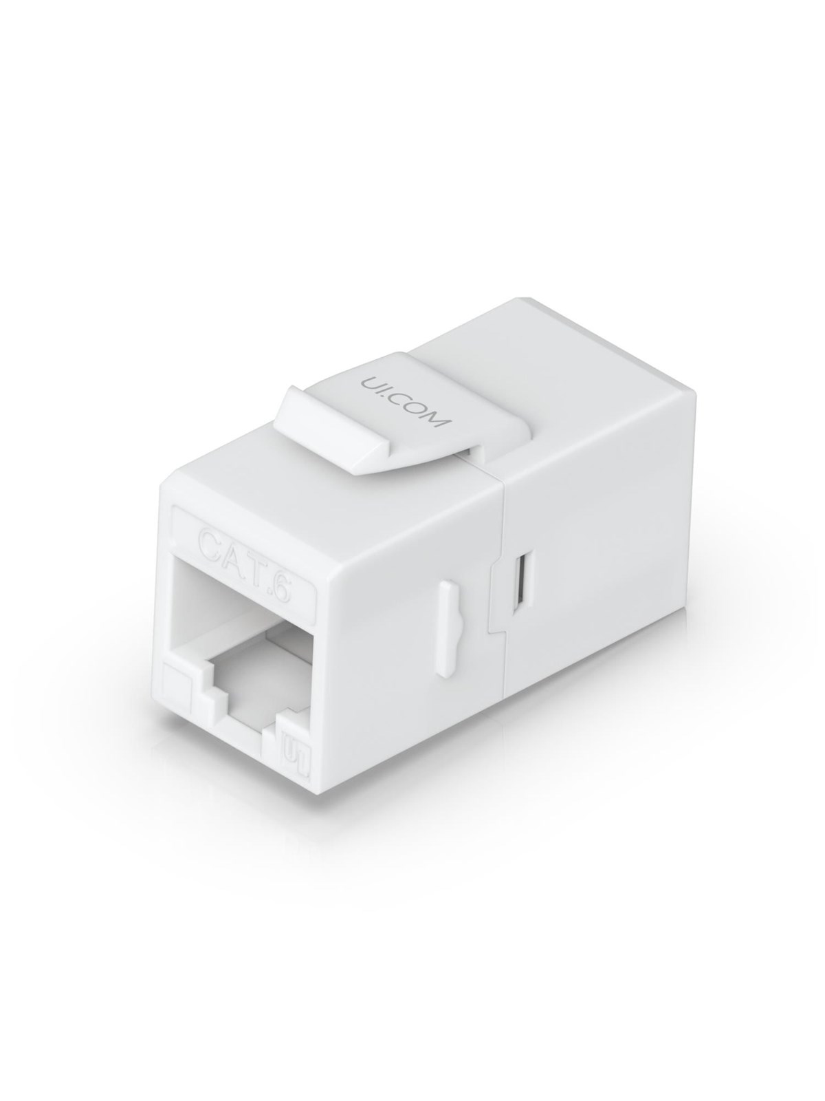 Ubiquiti UniFi Cat6 Keystone Coupler (12-Pack) - Hvid, Netværkskabel