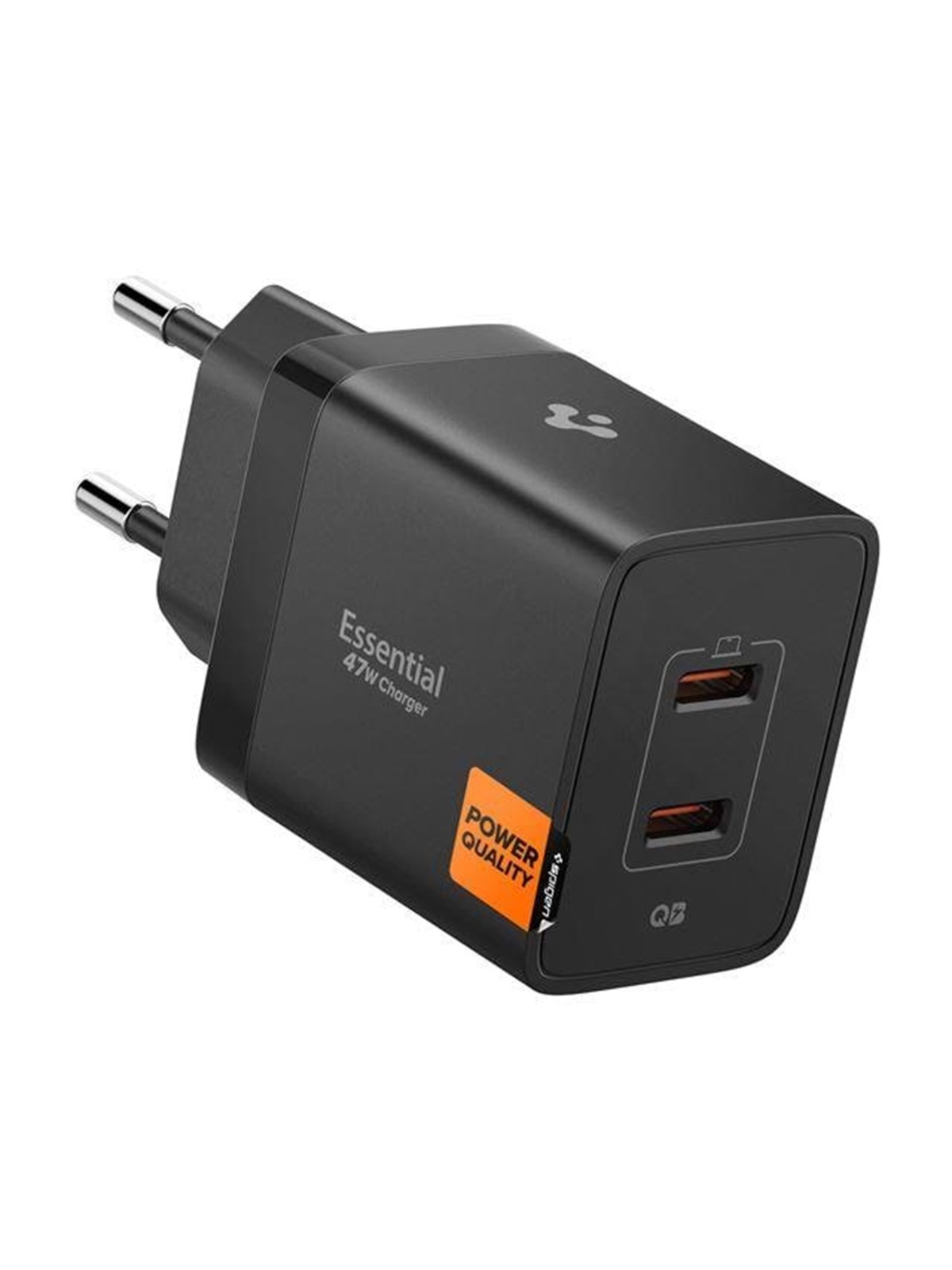 Spigen Essential 47W Wall Charger EE472EU - black, Mobil Oplader