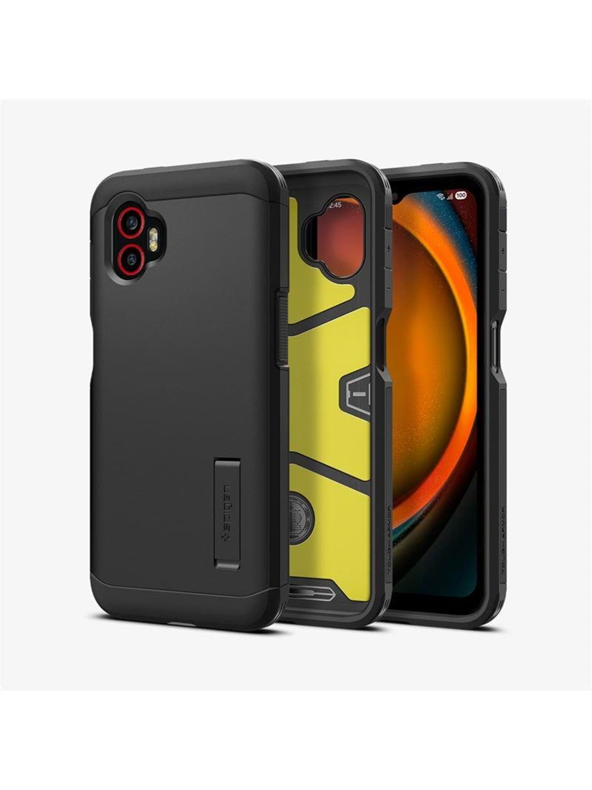 Spigen Tough Armor - black - Samsung Galaxy XCover7 Pro, Mobilcover