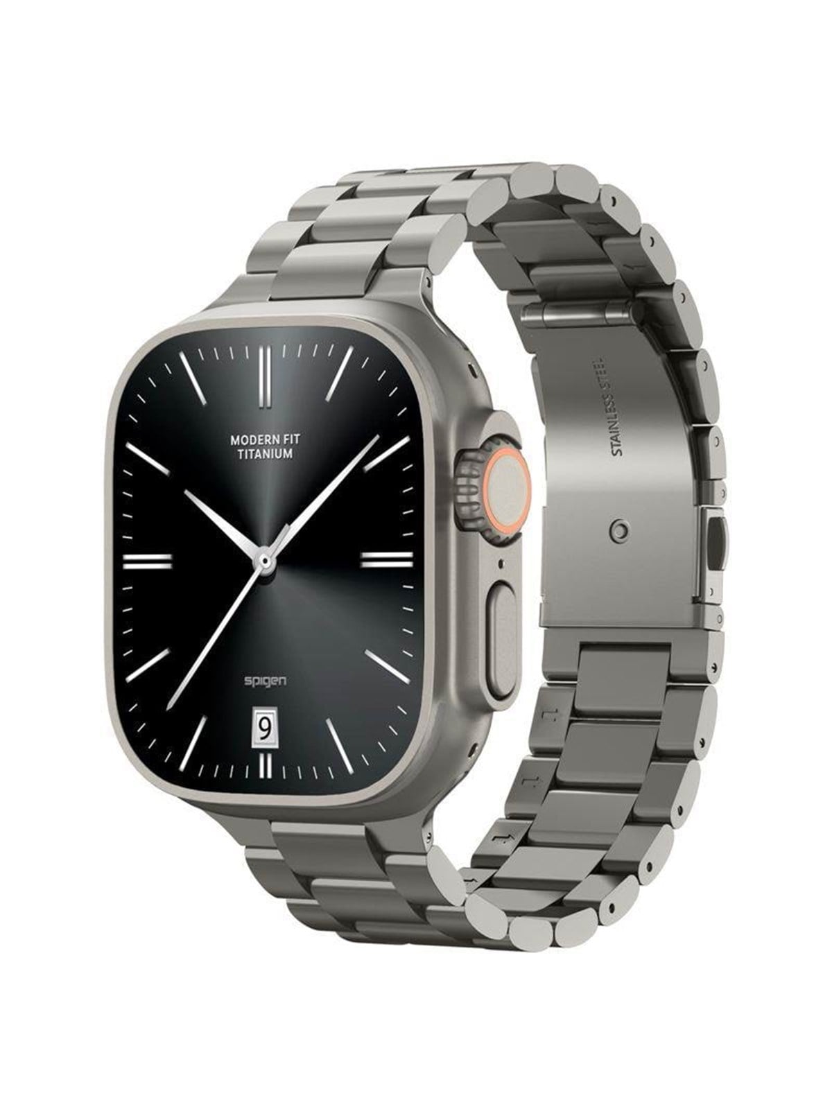 Spigen Modern Fit Titanium - natural titanium - Apple Watch 49mm/46mm/45mm/44mm