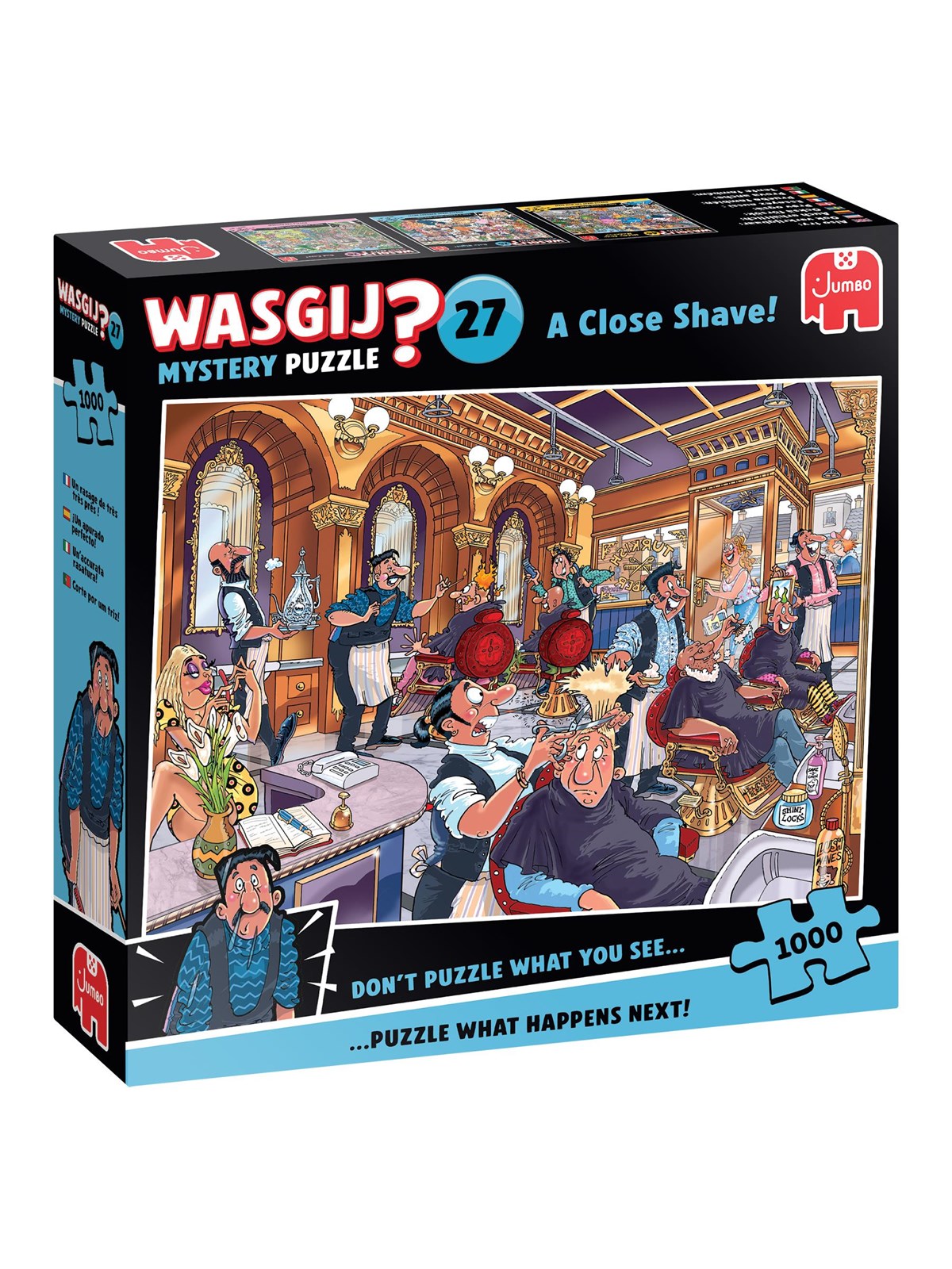 Wasgij Mystery 27 A Close shave! (1000)