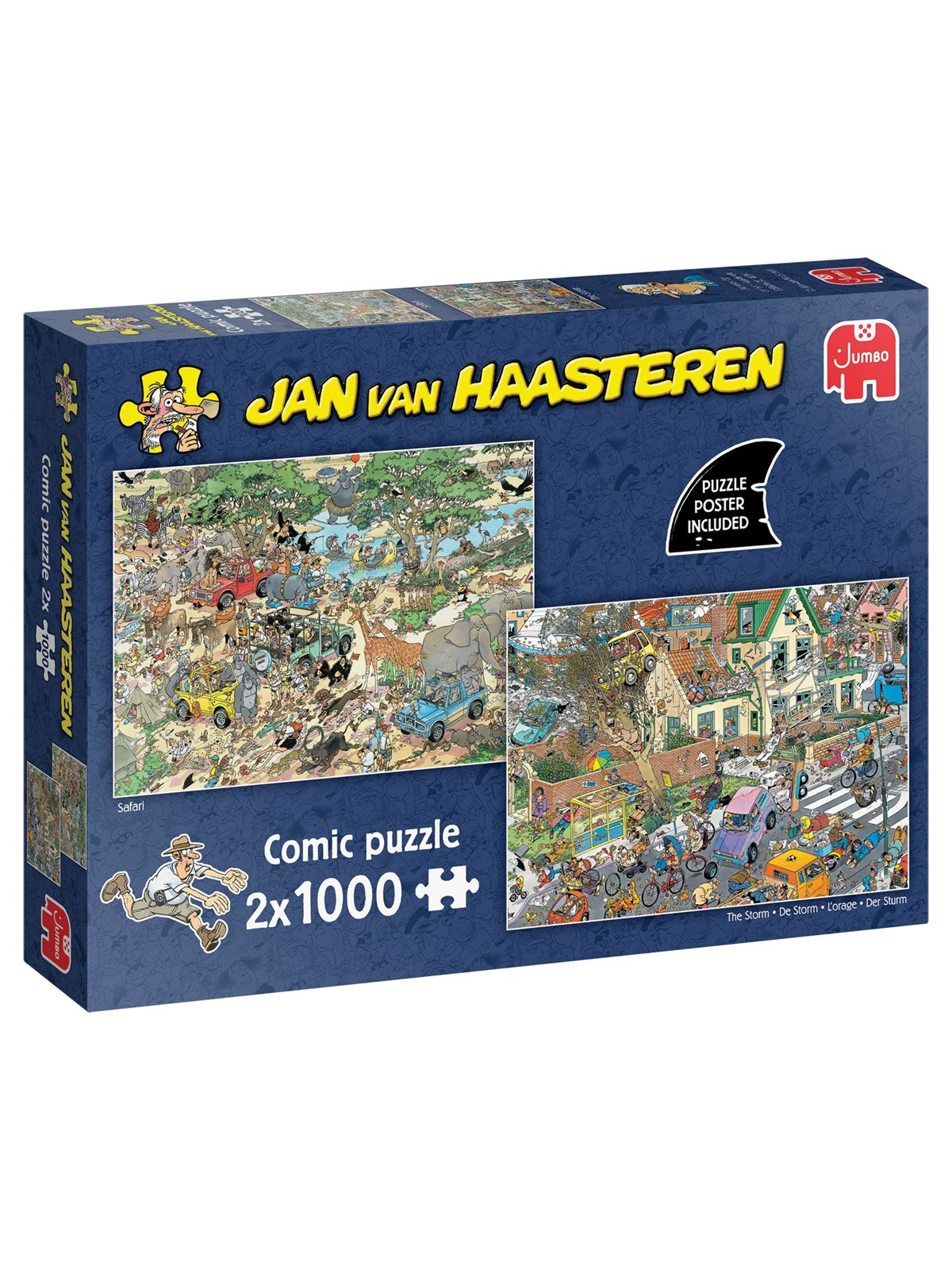 Jan van Håsteren Safari & Storm (2 × 1000)