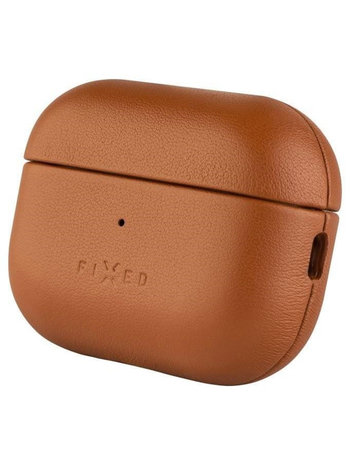 FIXED PodsLeather Case for Airpods 4/4 ANC Brown, Mobil Tilbehør