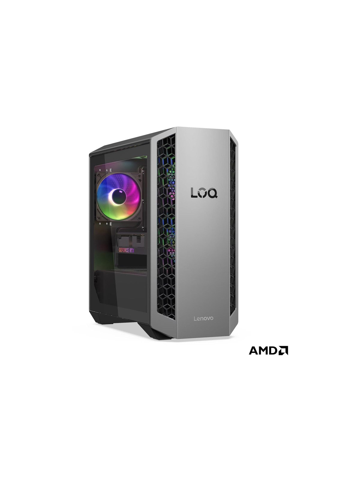 Lenovo LoQ Tower - RTX 5060 | Ryzen 7 | 32GB | 1TB, Gamer Pc
