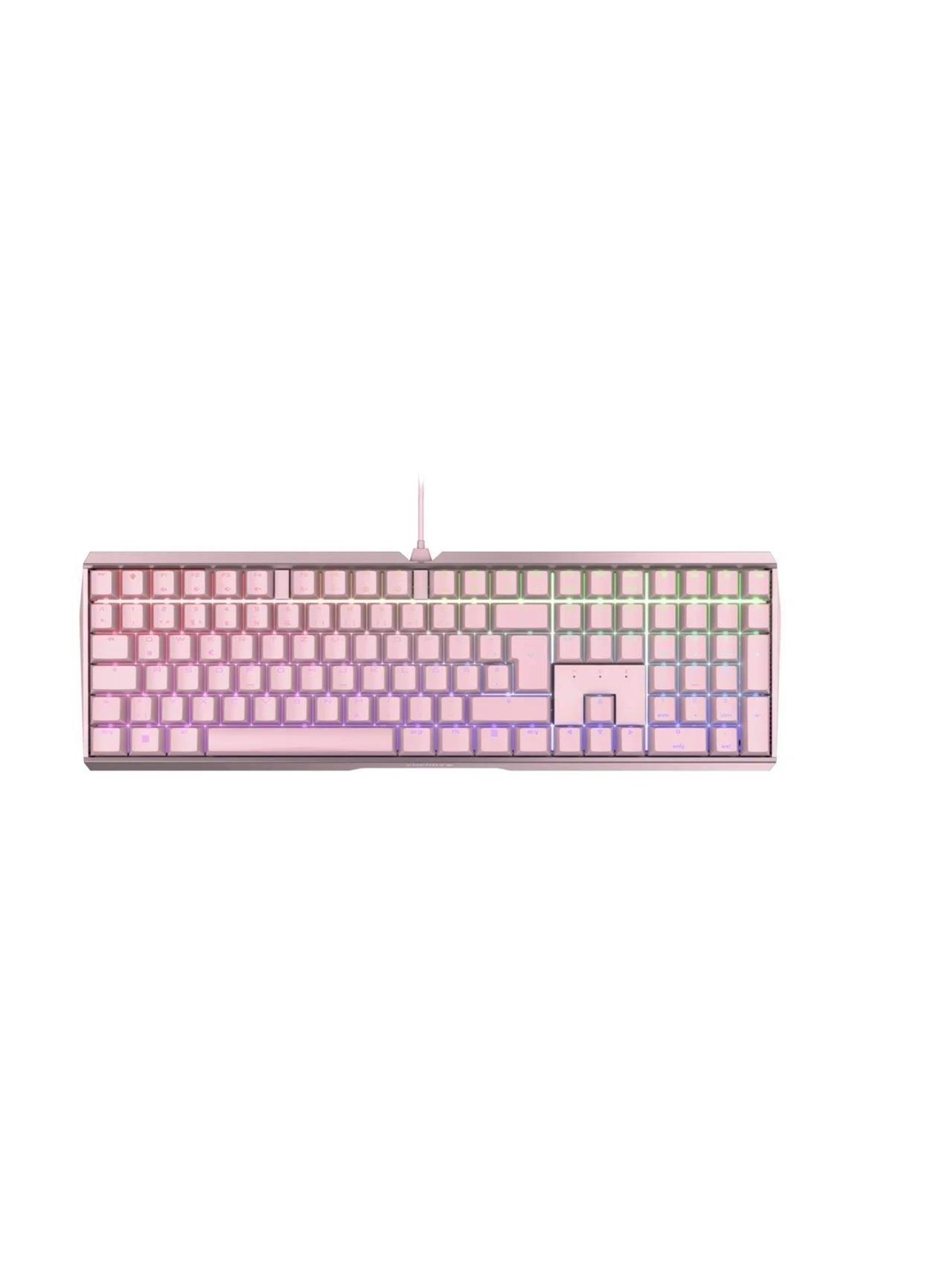 Cherry MX-Board 3.0 S - MX Red - Gaming Tastatur - Nordisk - Pink, Tastatur