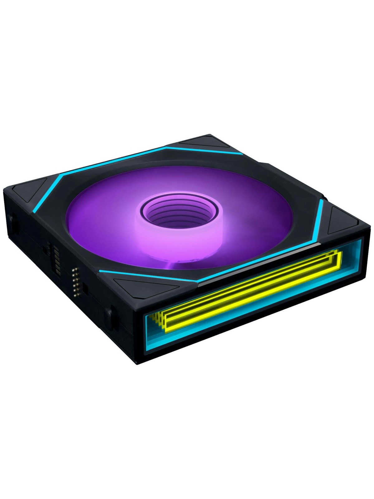 Lian Li UNI FAN SL INF Wireless Reverse Black - 120mm - Kabinet køler - 120mm - Sort med RGB LED lys - 30 dBA