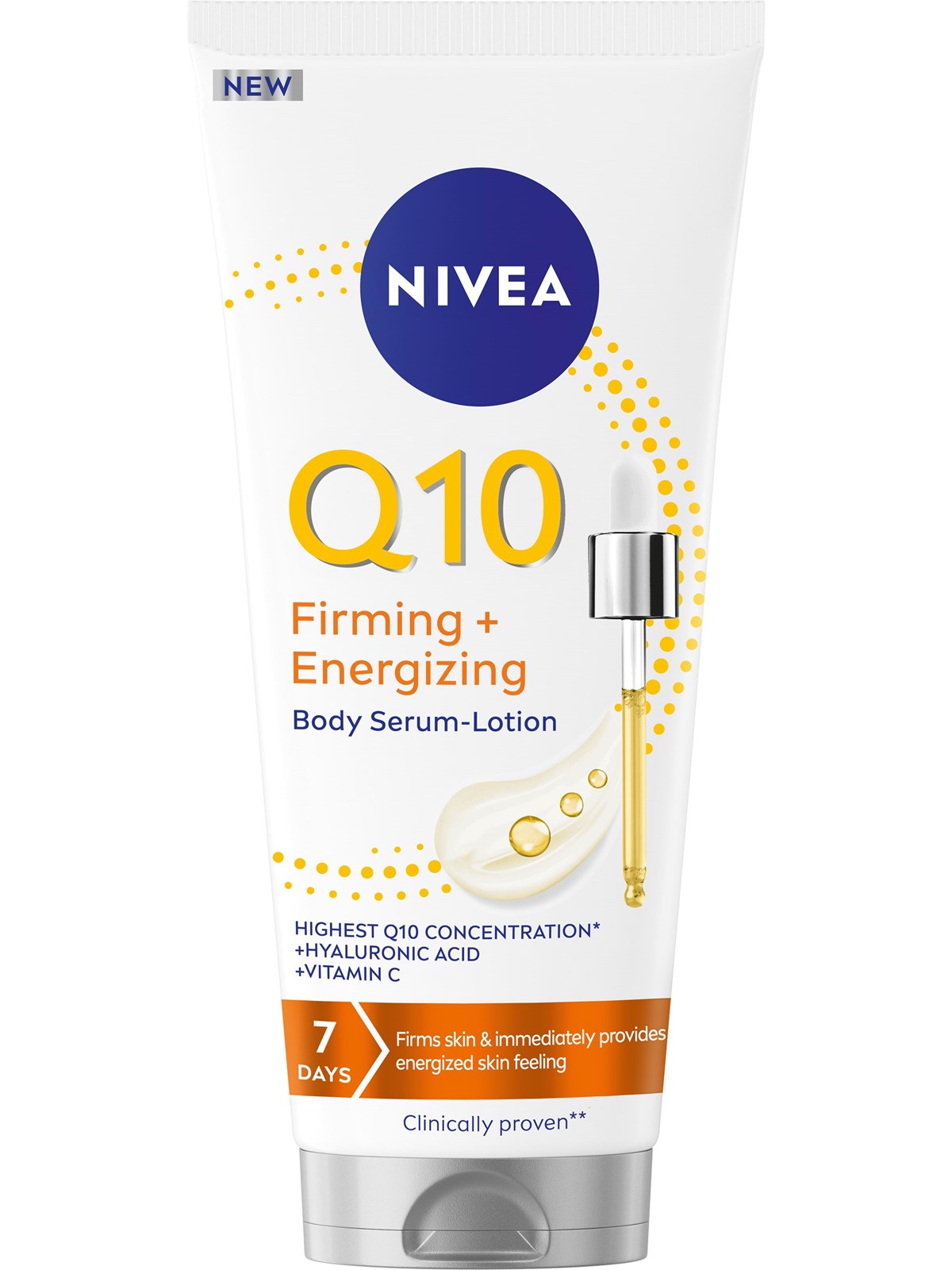 Nivea Q10 Firming + Energizing Serum Body Lotion 200ml, Kropspleje