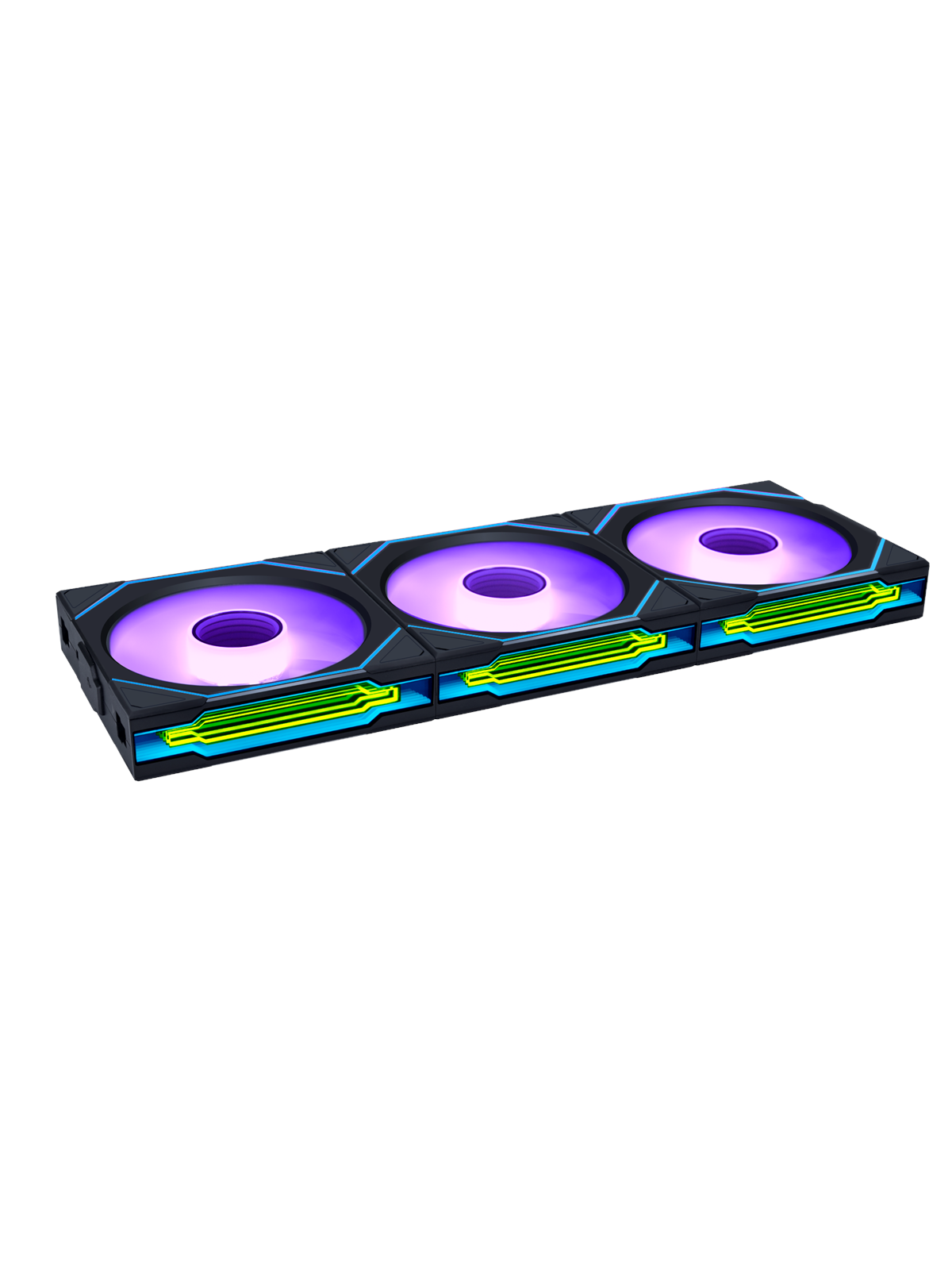 Lian Li UNI FAN SL INF Wireless Reverse 3 pack Black - 120mm - Kabinet køler - 120mm - Sort - 33 dBA