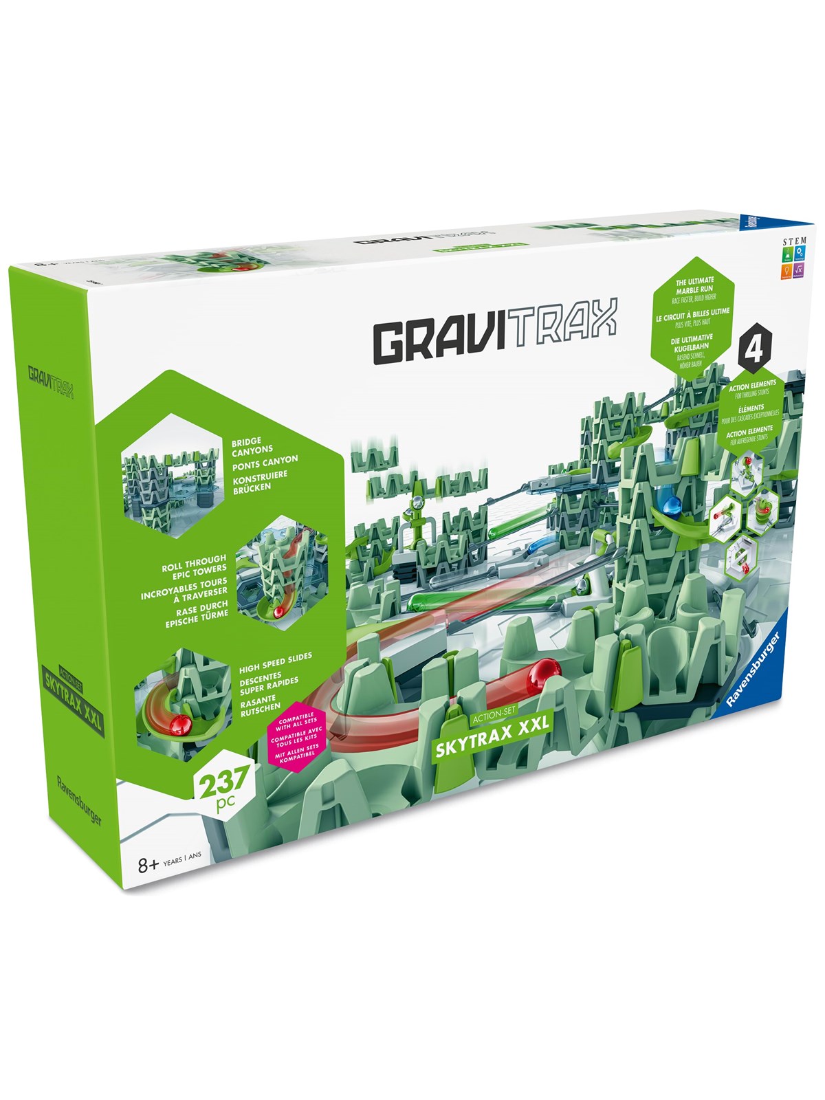 Gravitrax GraviTrax Action-Set Skytrax XXL, Konstruktionslegetøj
