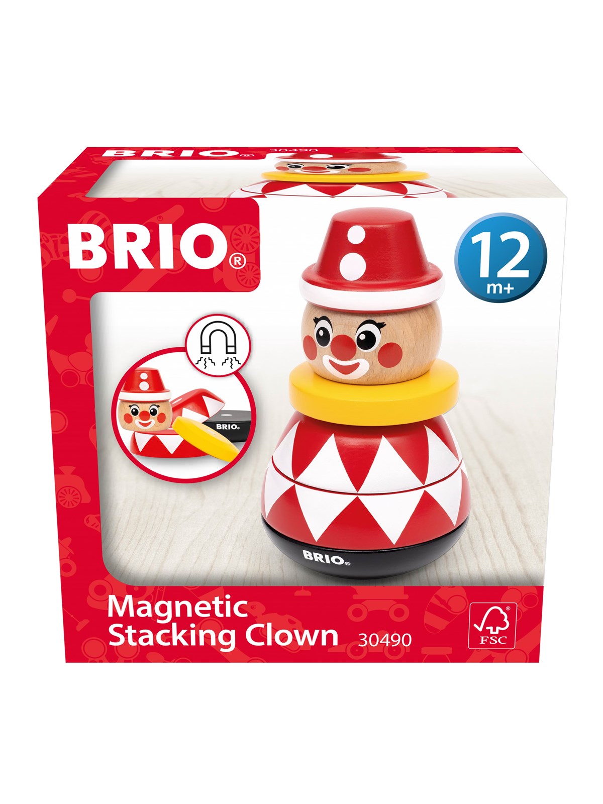 Brio 30490 Magnetisk stableklovn, Brio Tog