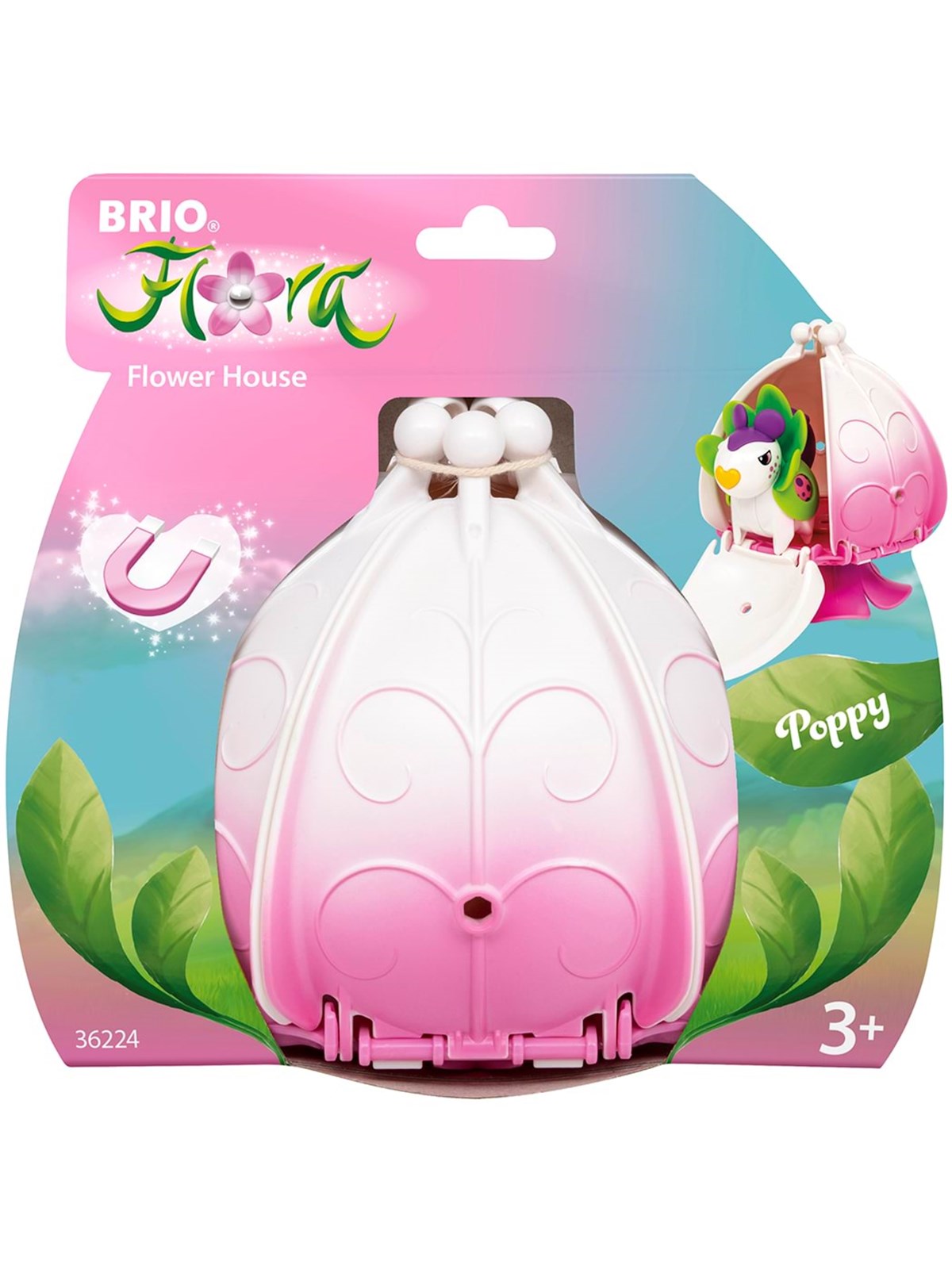 Brio Flora 36224 Poppy Blomsterhus, Brio Tog