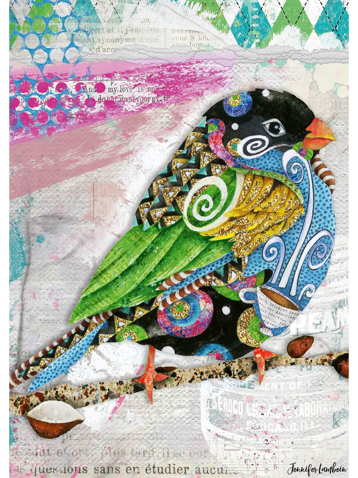Ravensburger Swirly Bird 1000p