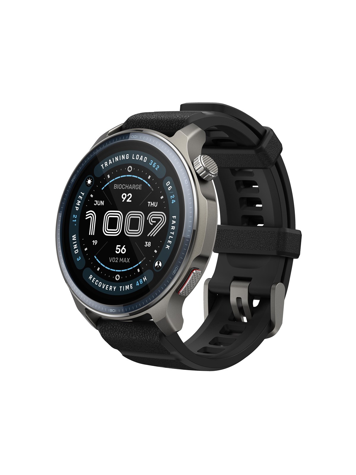 Amazfit Balance 2 - Sort, Smartwatch