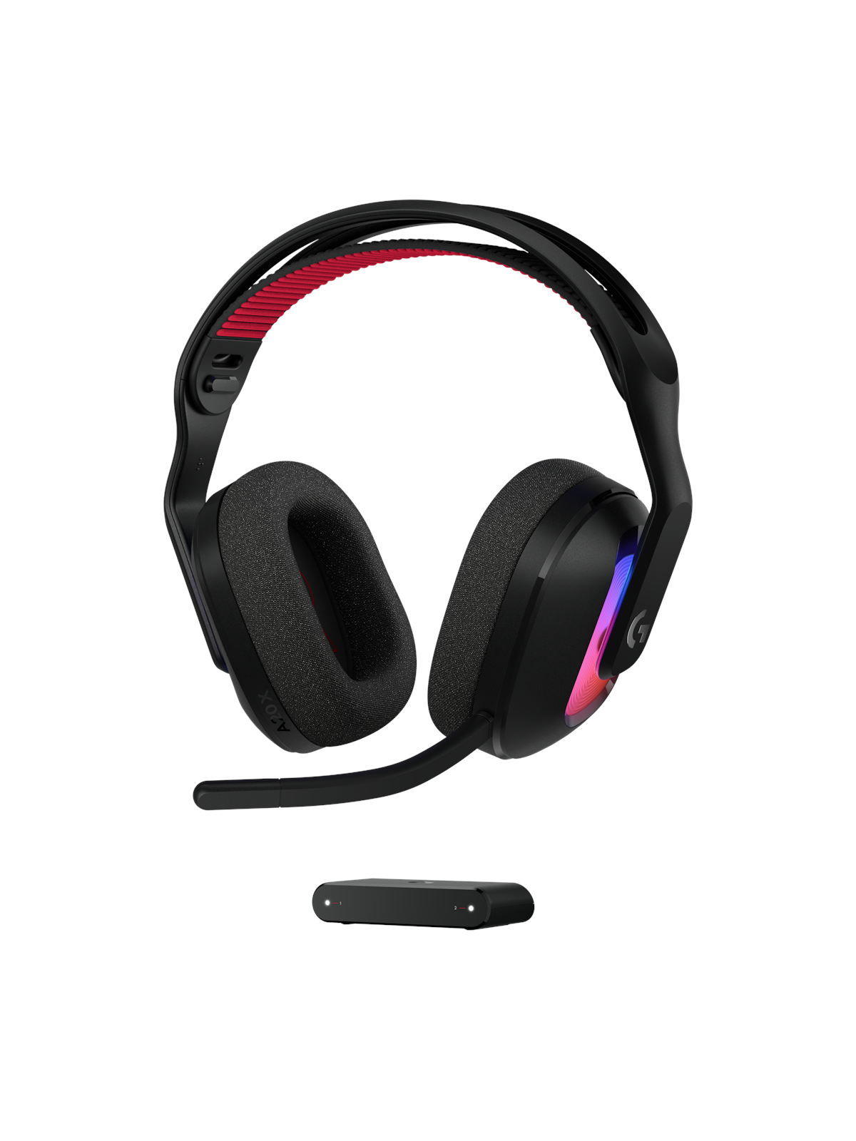 Logitech G Astro A20 X gaming headset med PlaySync Multi Base - Til PC / PlayStation / Xbox - Sort