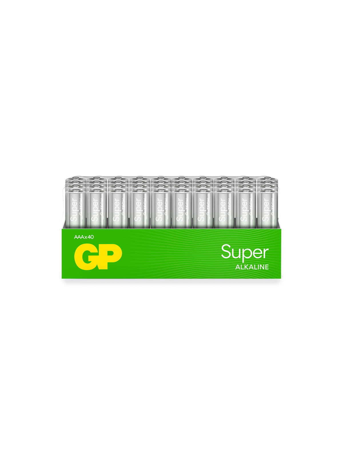 GP Super Alkaline åA batteri, 24A/LR03, 40-pak, Batteri