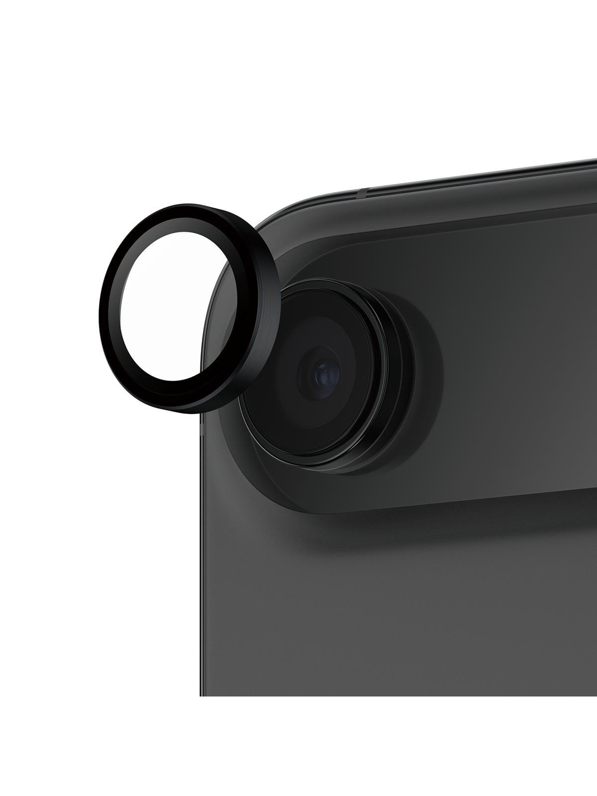 PanzerGlass Hoops Black Camera Lens Protector iPhone Air, Beskyttelsesglas