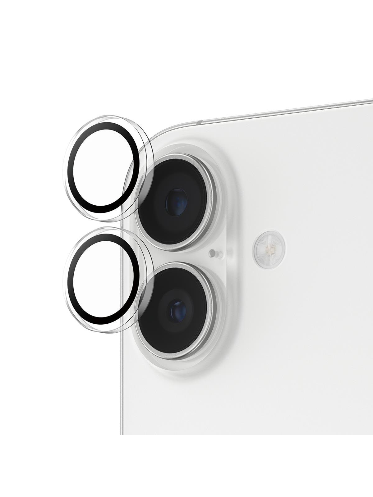 PanzerGlass Hoops Transparent Camera Lens Protector iPhone 17 | iPhone 16 | 16 Plus