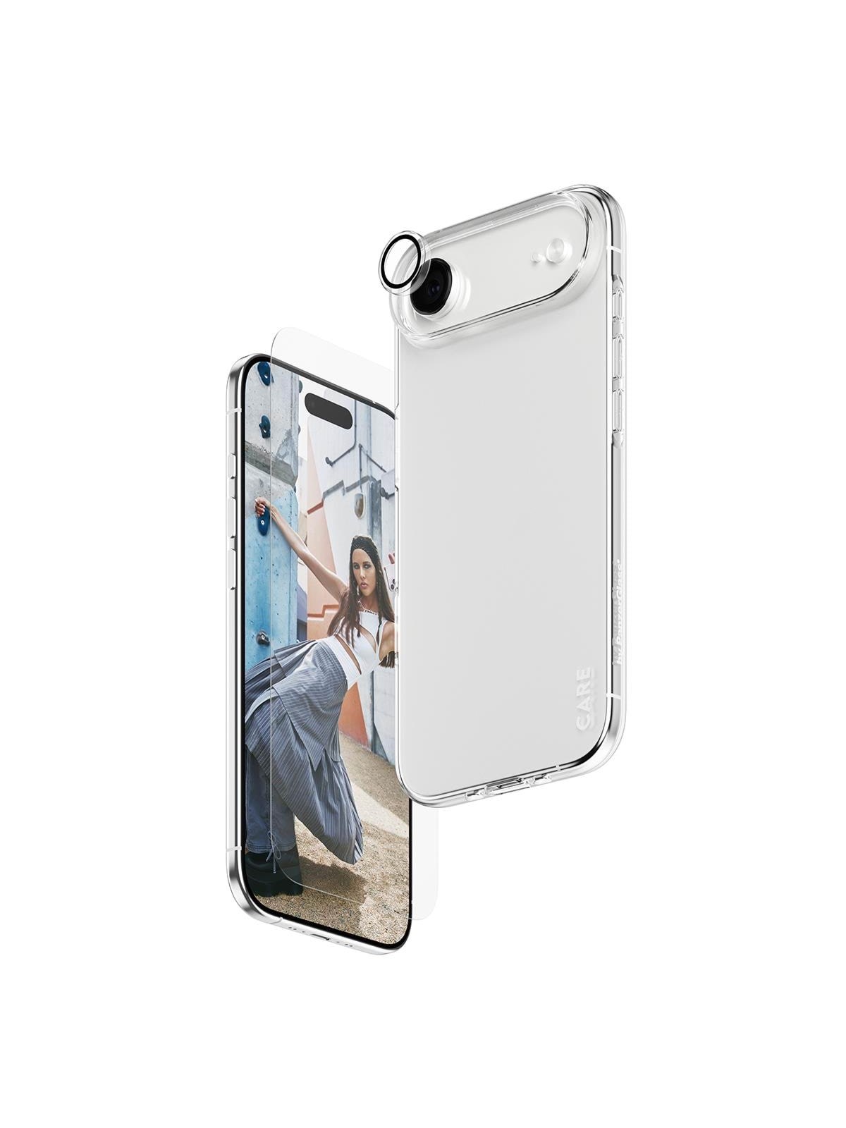 SAFE by PanzerGlass 3-in-1 Fashionable Combo Bundle iPhone Air, Beskyttelsesglas