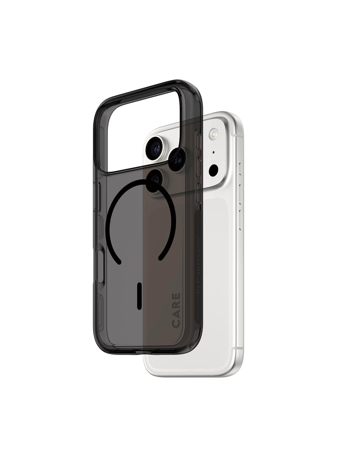 CARE by PanzerGlass Flagship Case Urban Explorer Smokey w. Black MagSafe iPhone 17 Pro