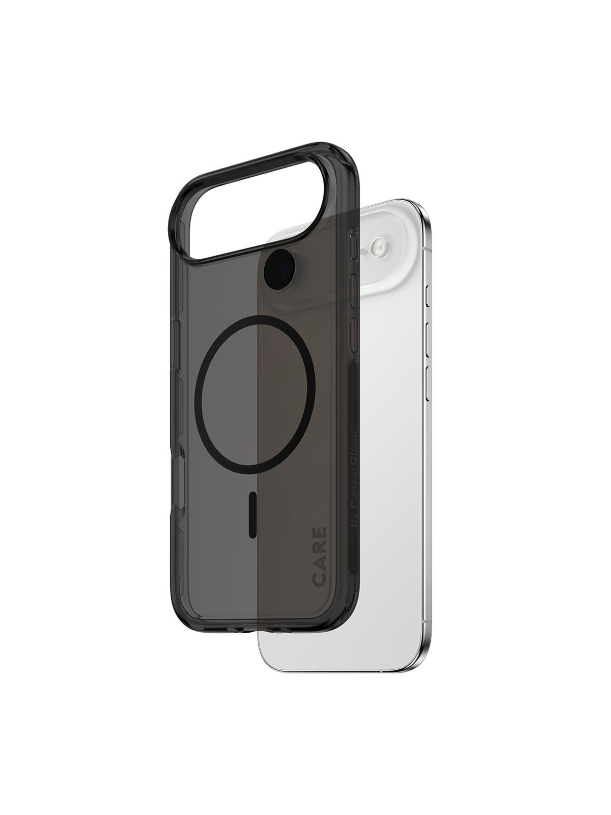 CARE by PanzerGlass Flagship Case Urban Explorer Smokey w. Black MagSafe iPhone Air