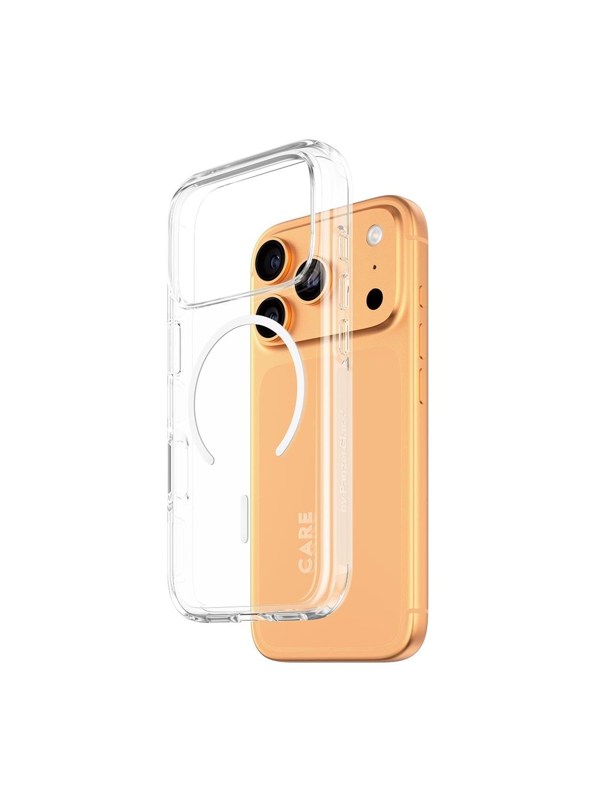CARE by PanzerGlass Flagship Case Transparent Urban Explorer w. White MagSafe iPhone 17 Pro