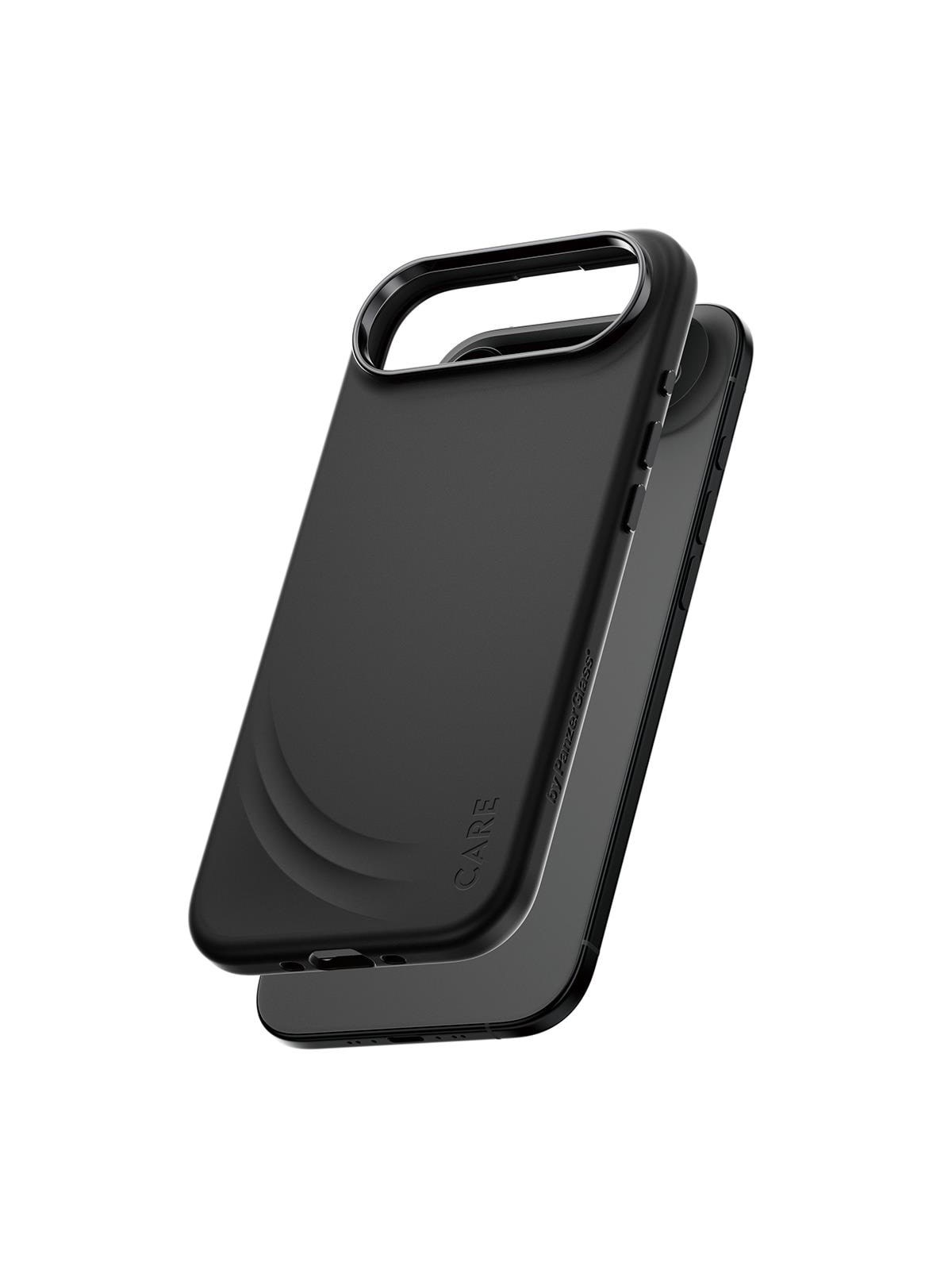 CARE by PanzerGlass Feature FLOW Case Black w. MagSafe iPhone Air, Mobilcover
